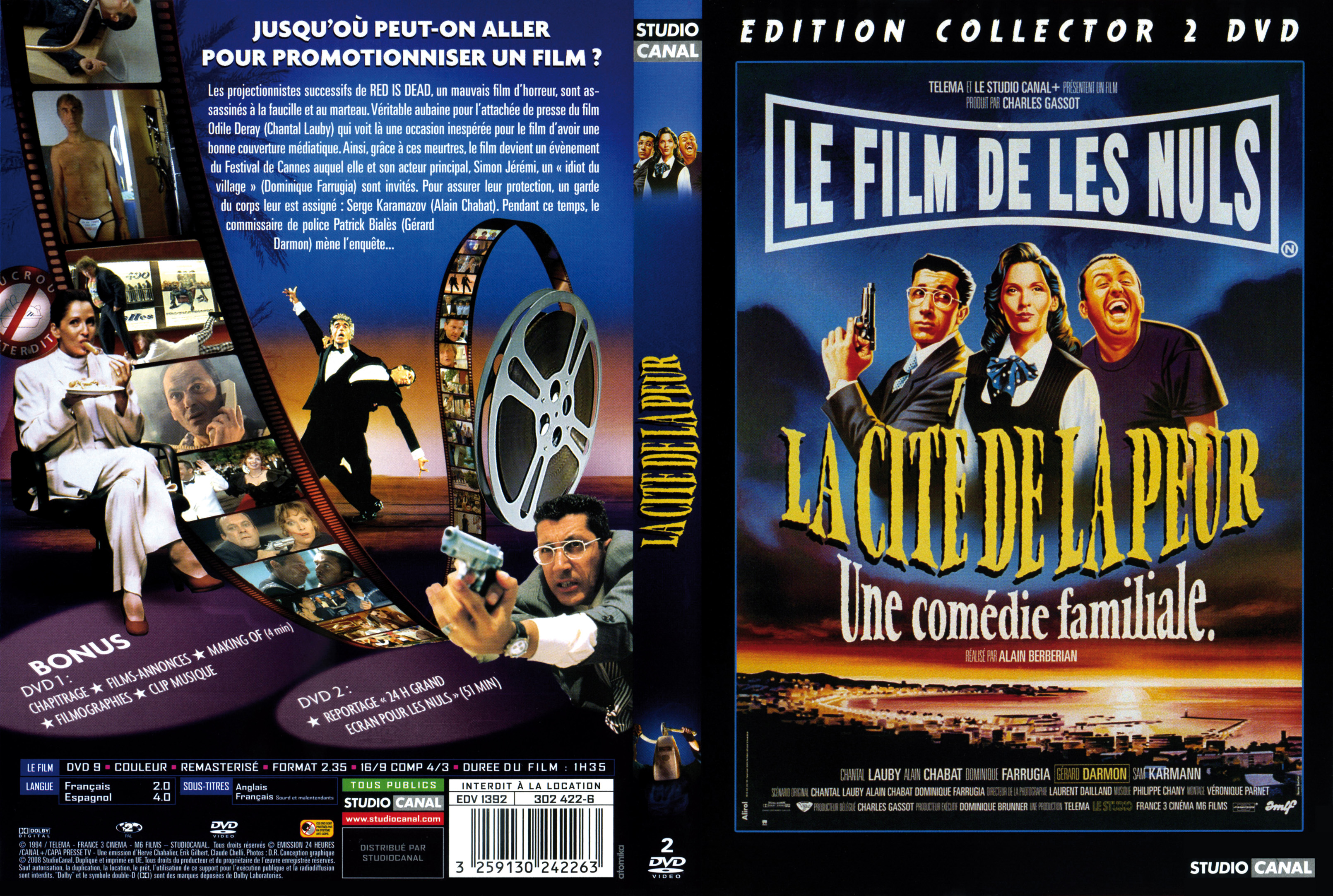 Jaquette DVD La cit de la peur v3