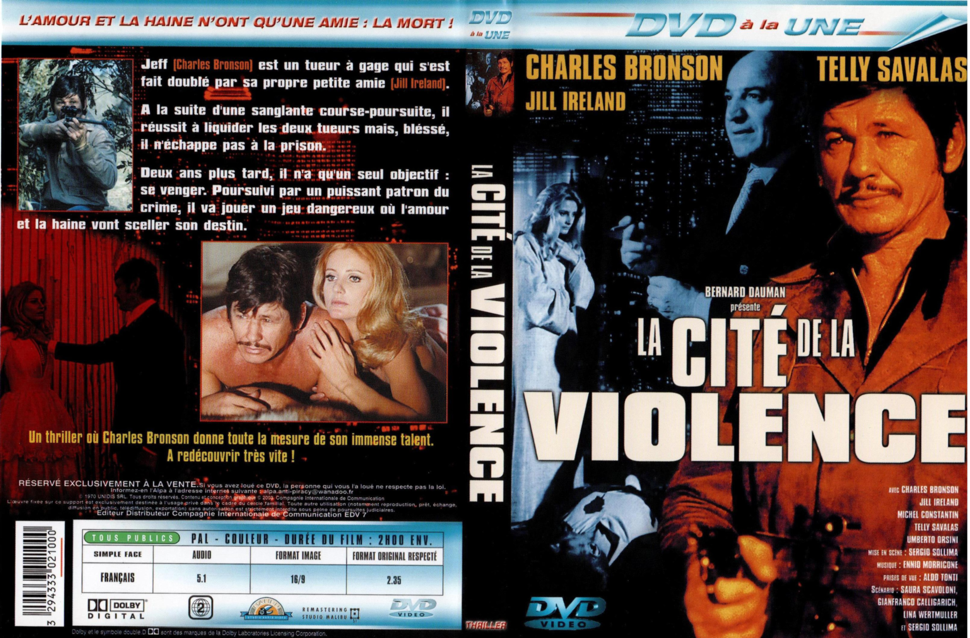 Jaquette DVD La cit de la violence