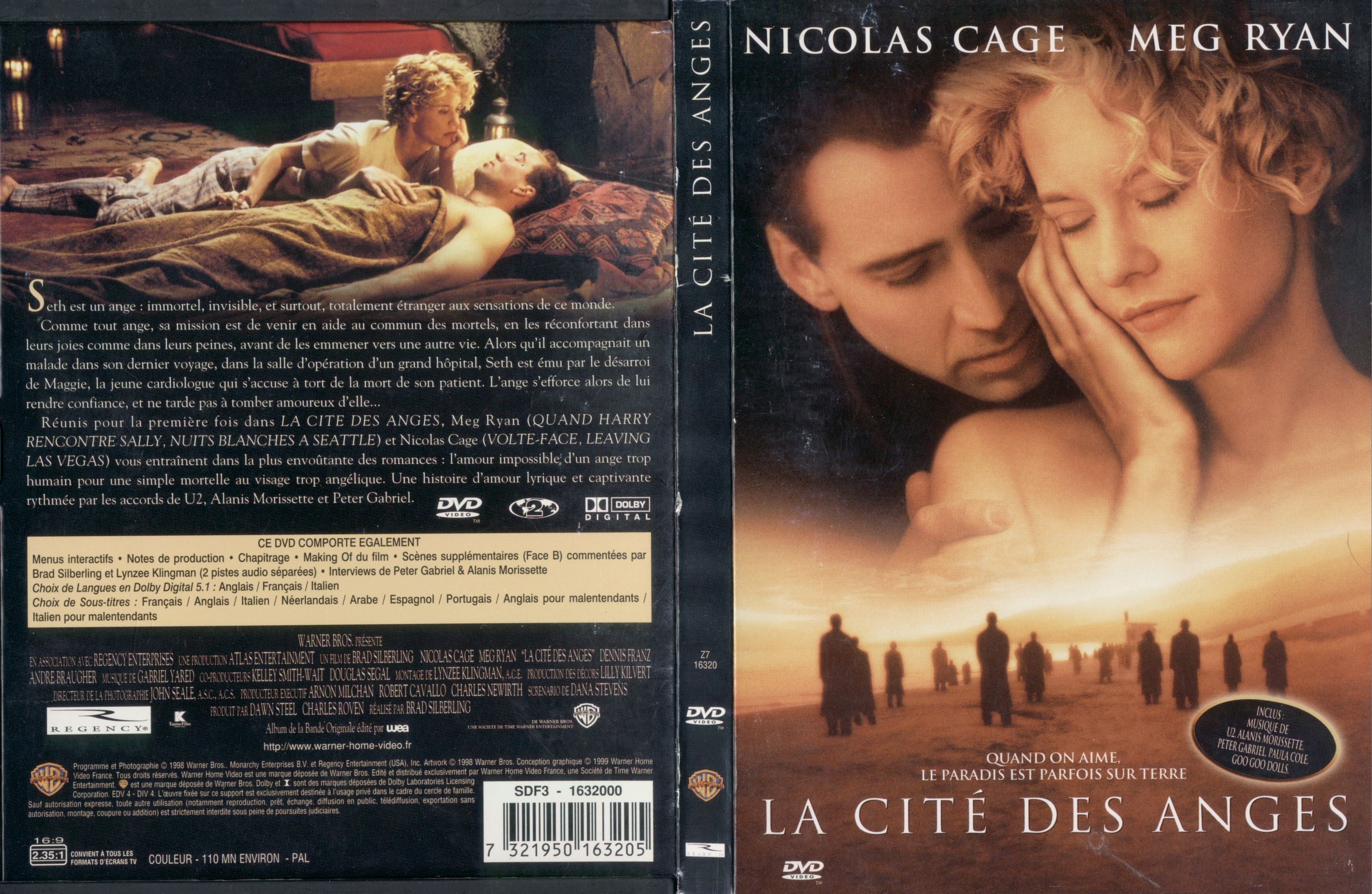 Jaquette DVD La cite des anges