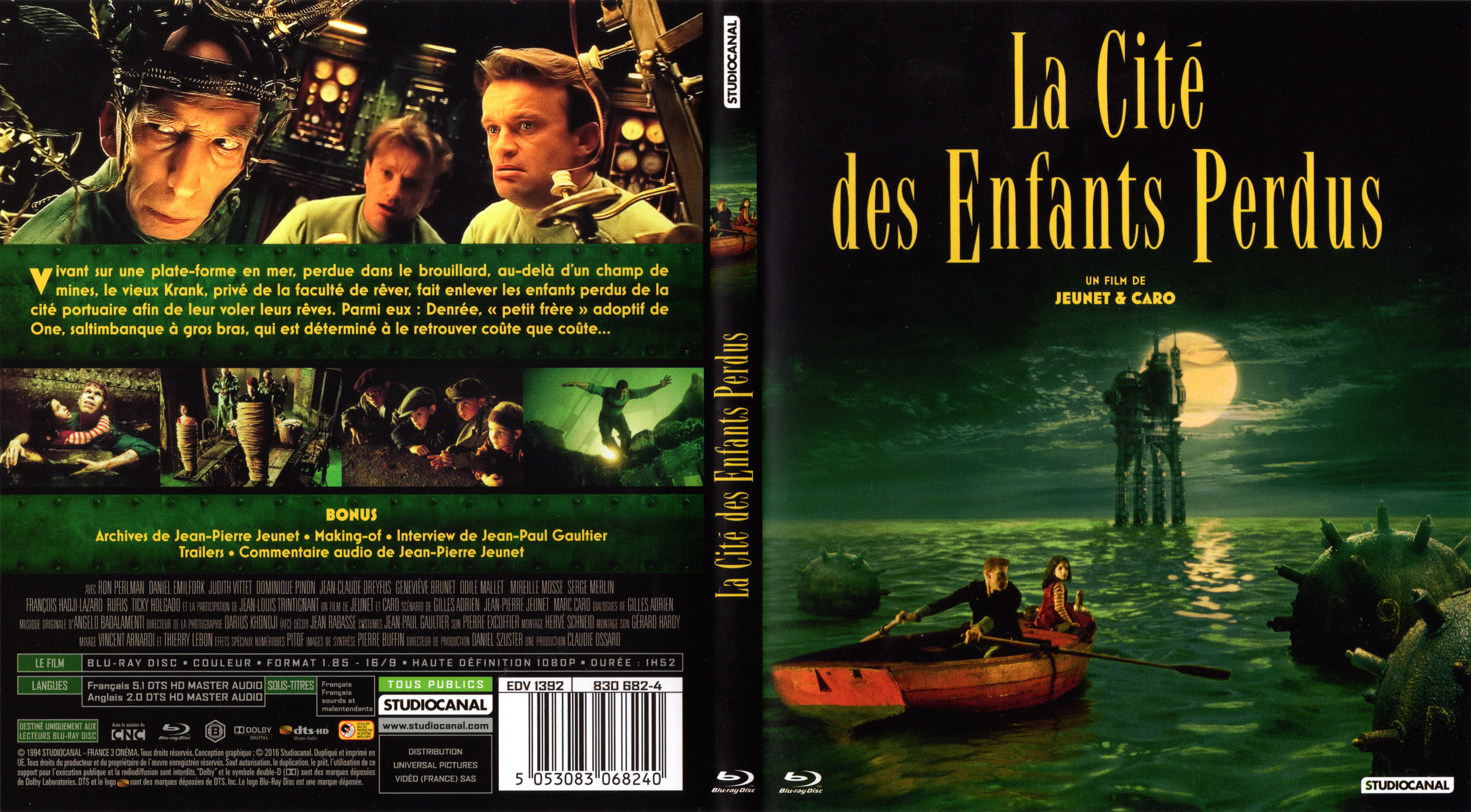 Jaquette DVD La cit des enfants perdus (BLU-RAY)