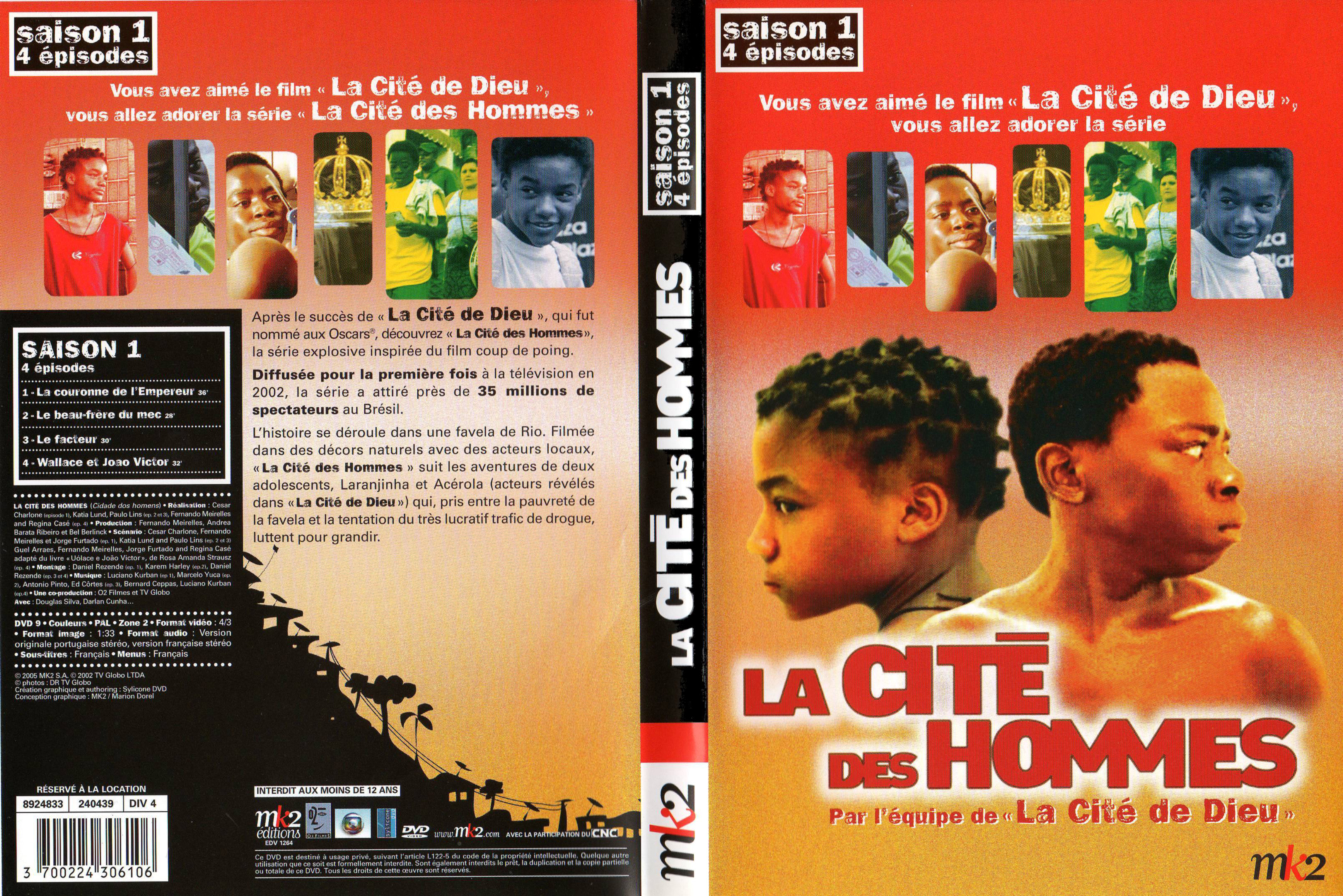 Jaquette DVD La cit des hommes Saison 1