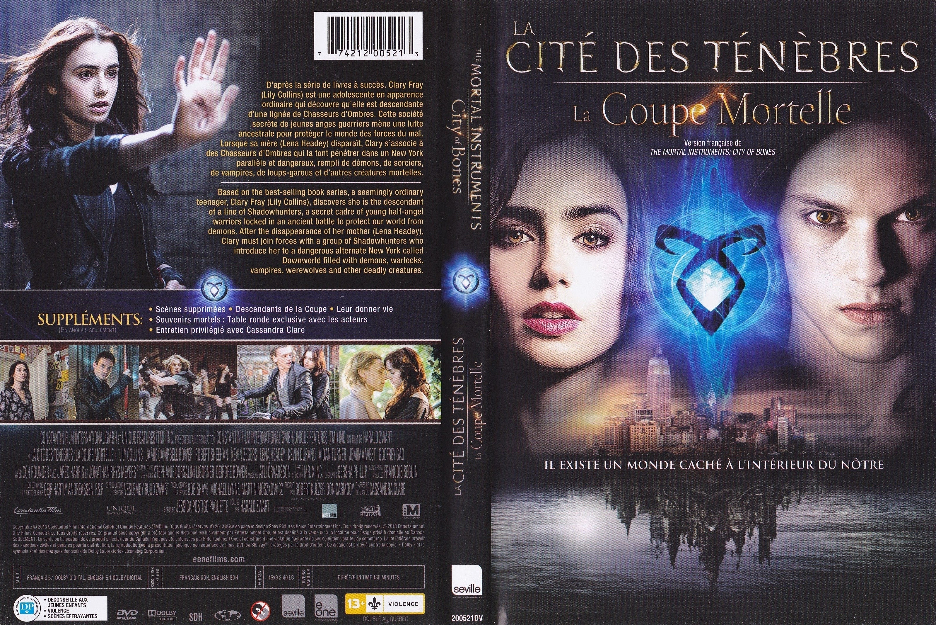 Jaquette DVD La cit des tnbres - La coupe mortelle (Canadienne)