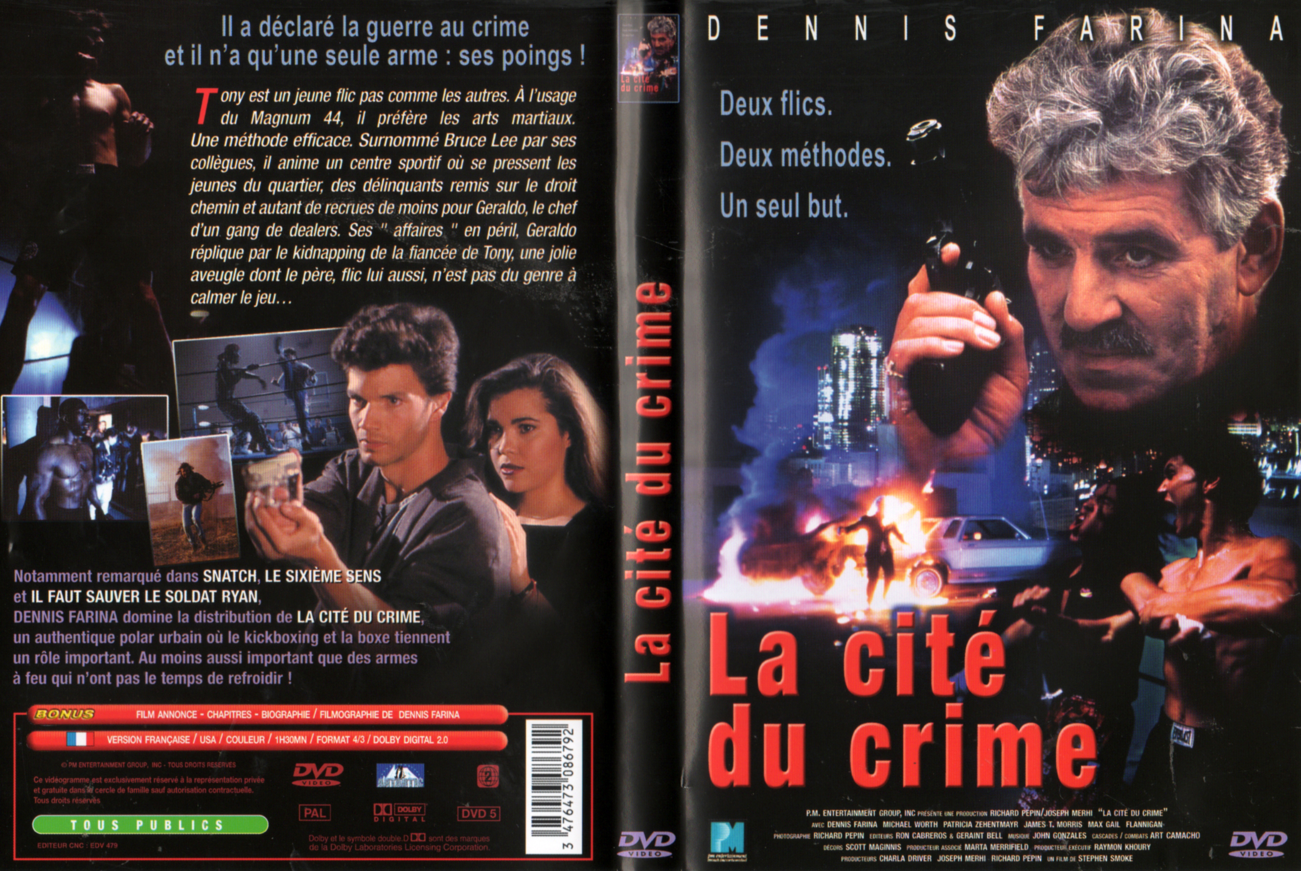 Jaquette DVD La cit du crime