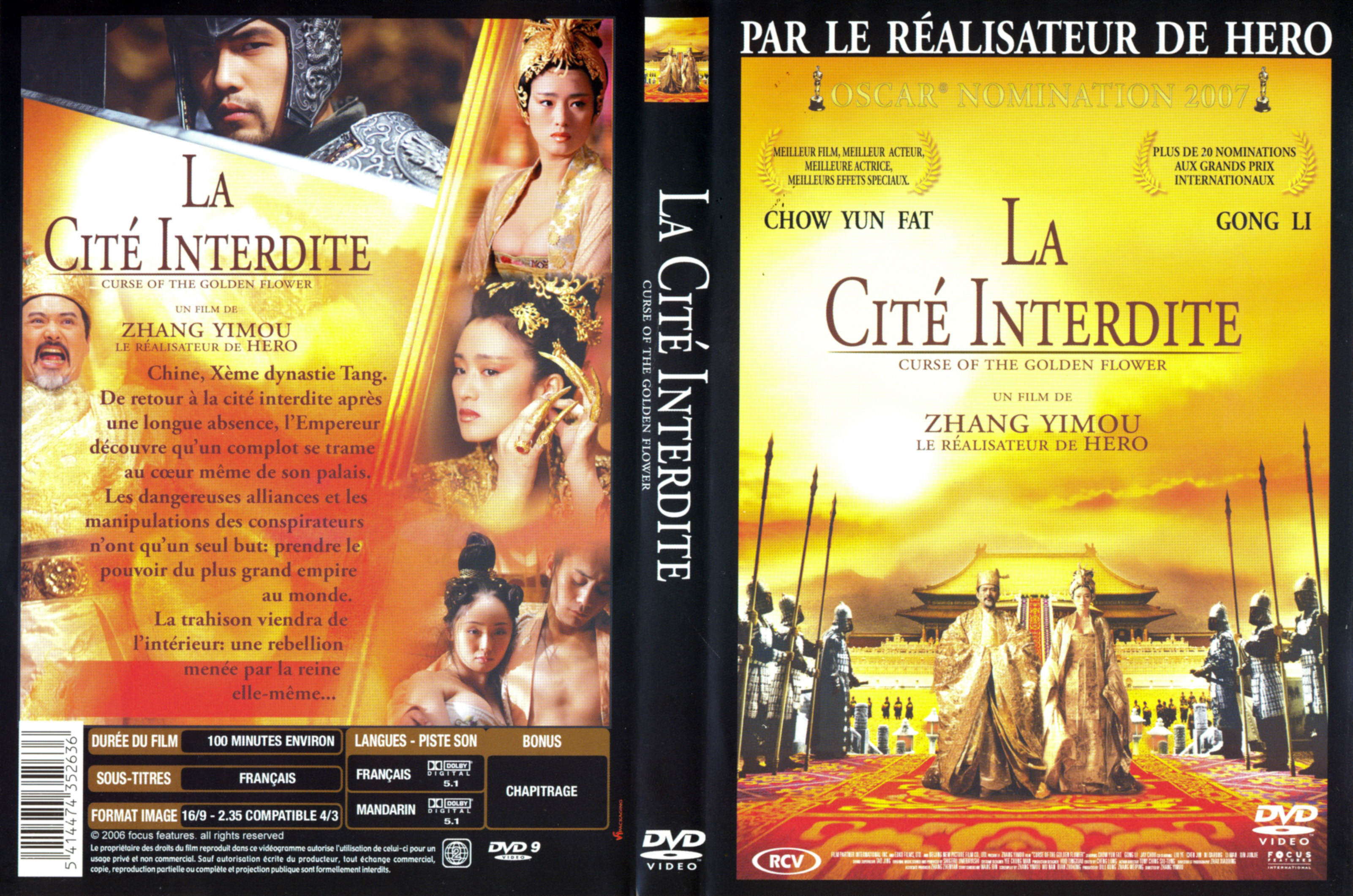 Jaquette DVD La cit interdite