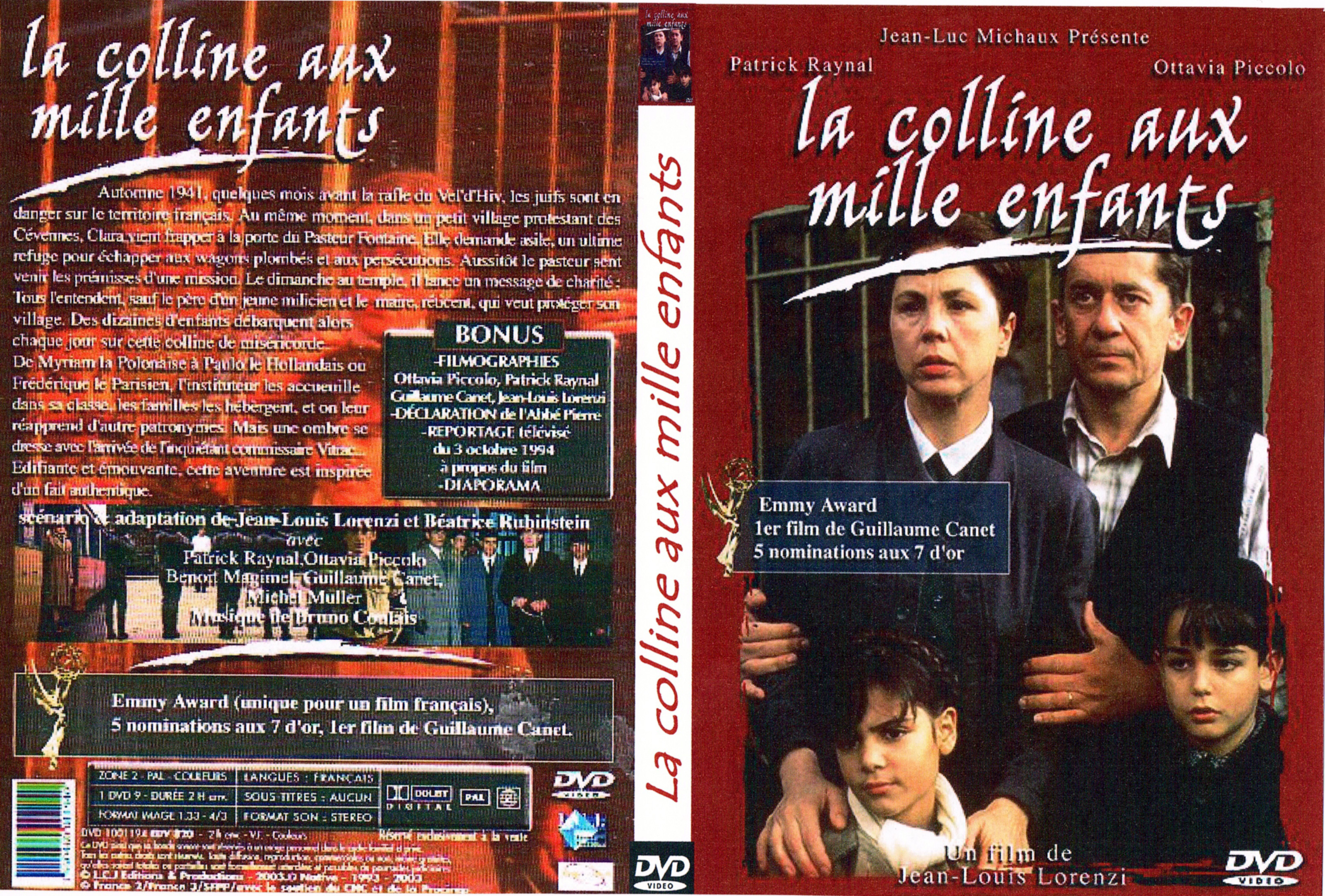 Jaquette DVD La colline aux mille enfants