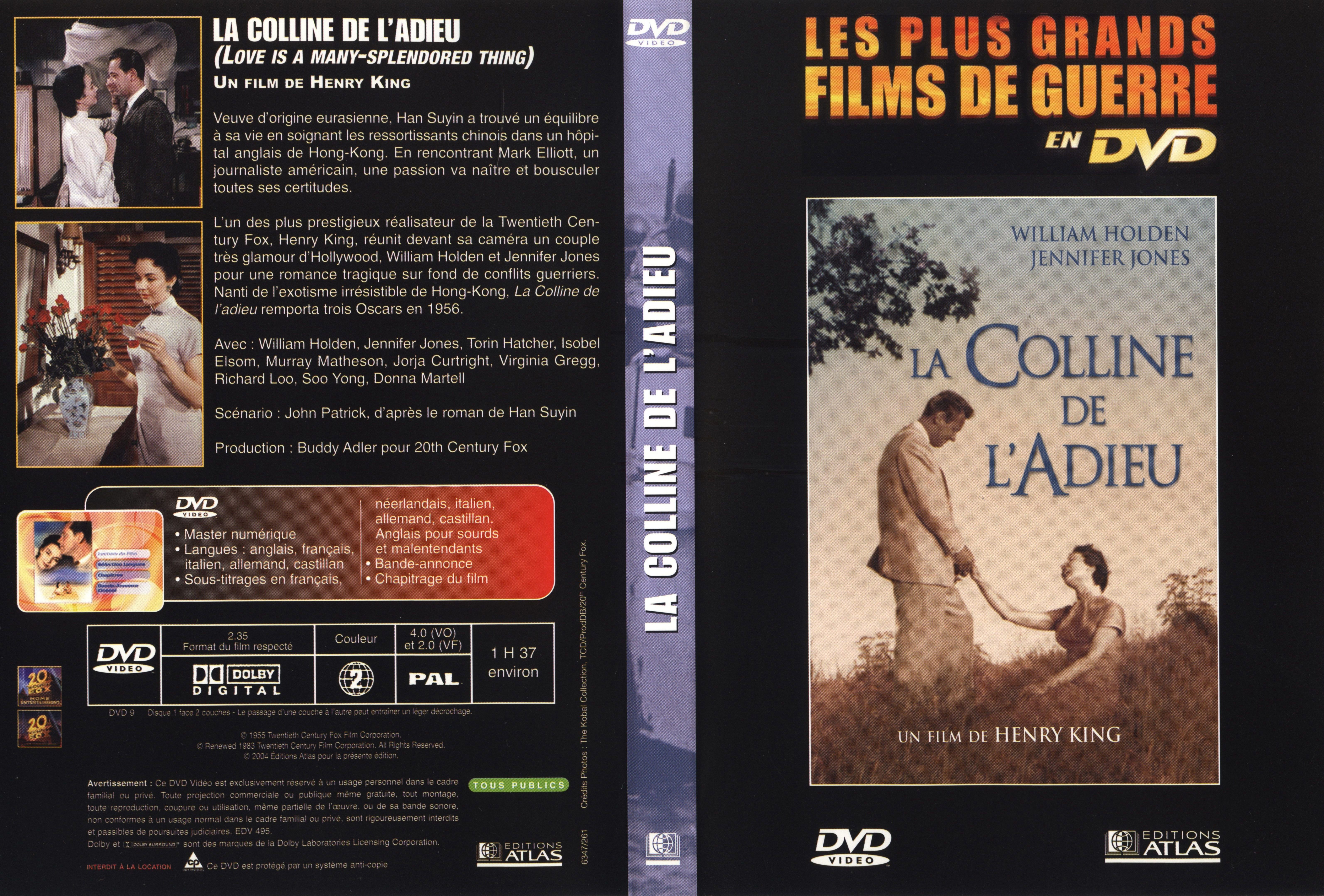 Jaquette DVD La colline de l