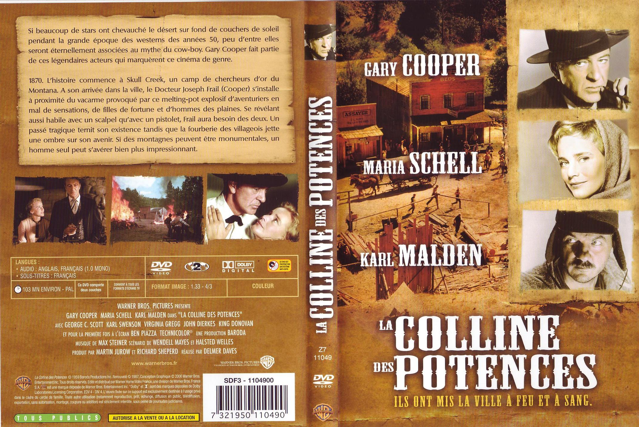 Jaquette DVD La colline des potences