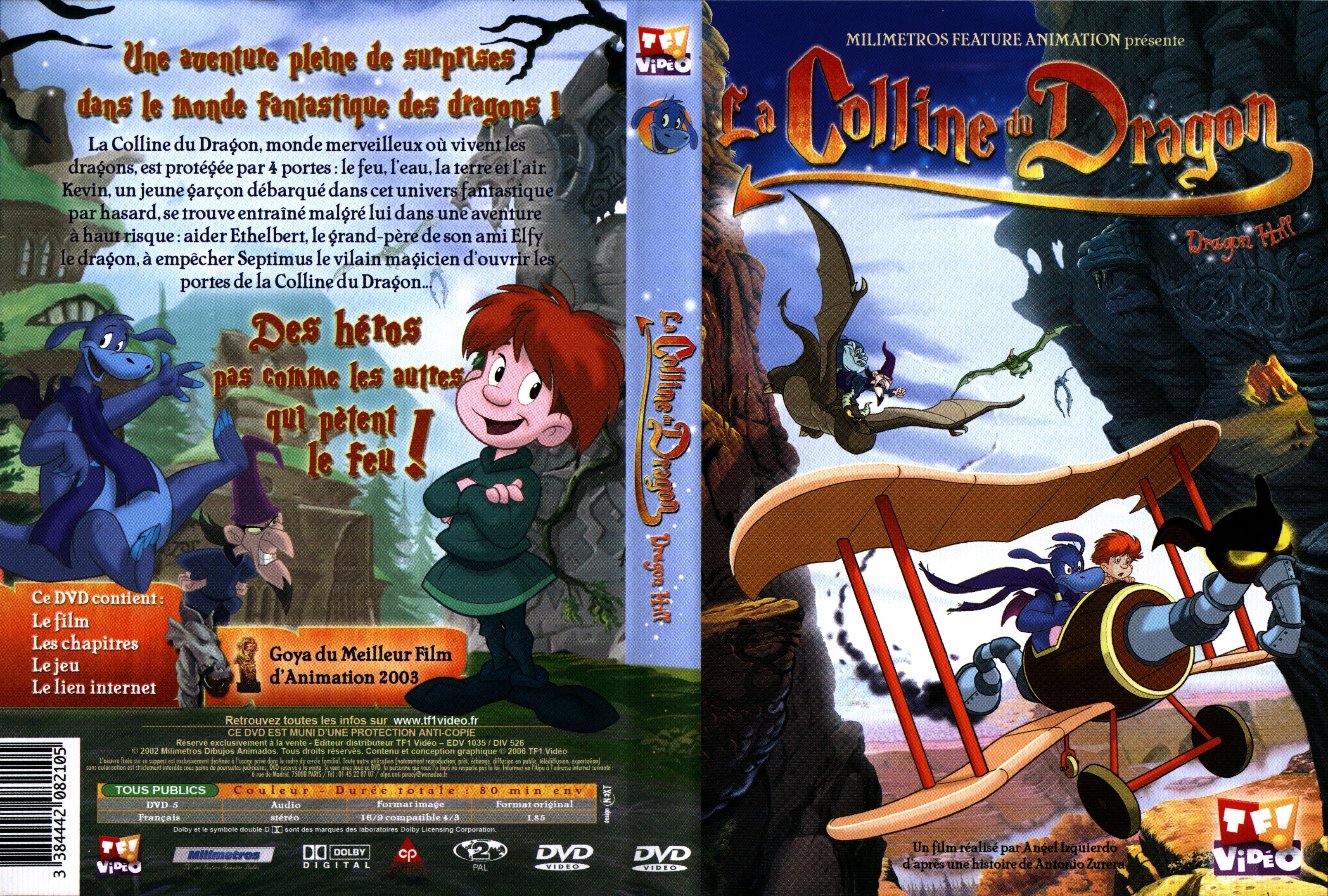 Jaquette DVD La colline du dragon