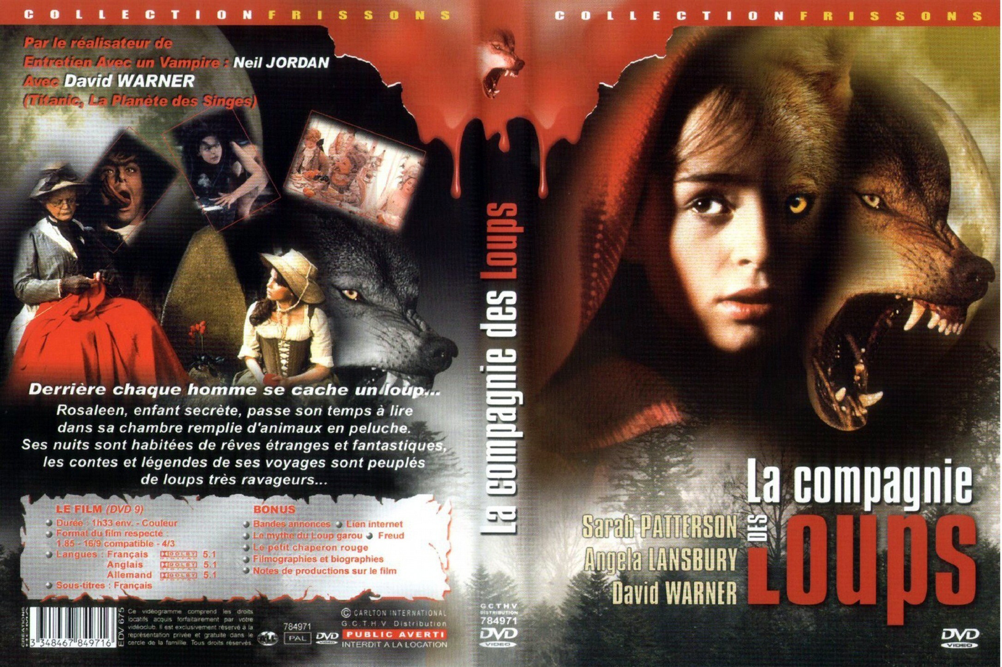 Jaquette DVD La compagnie des loups