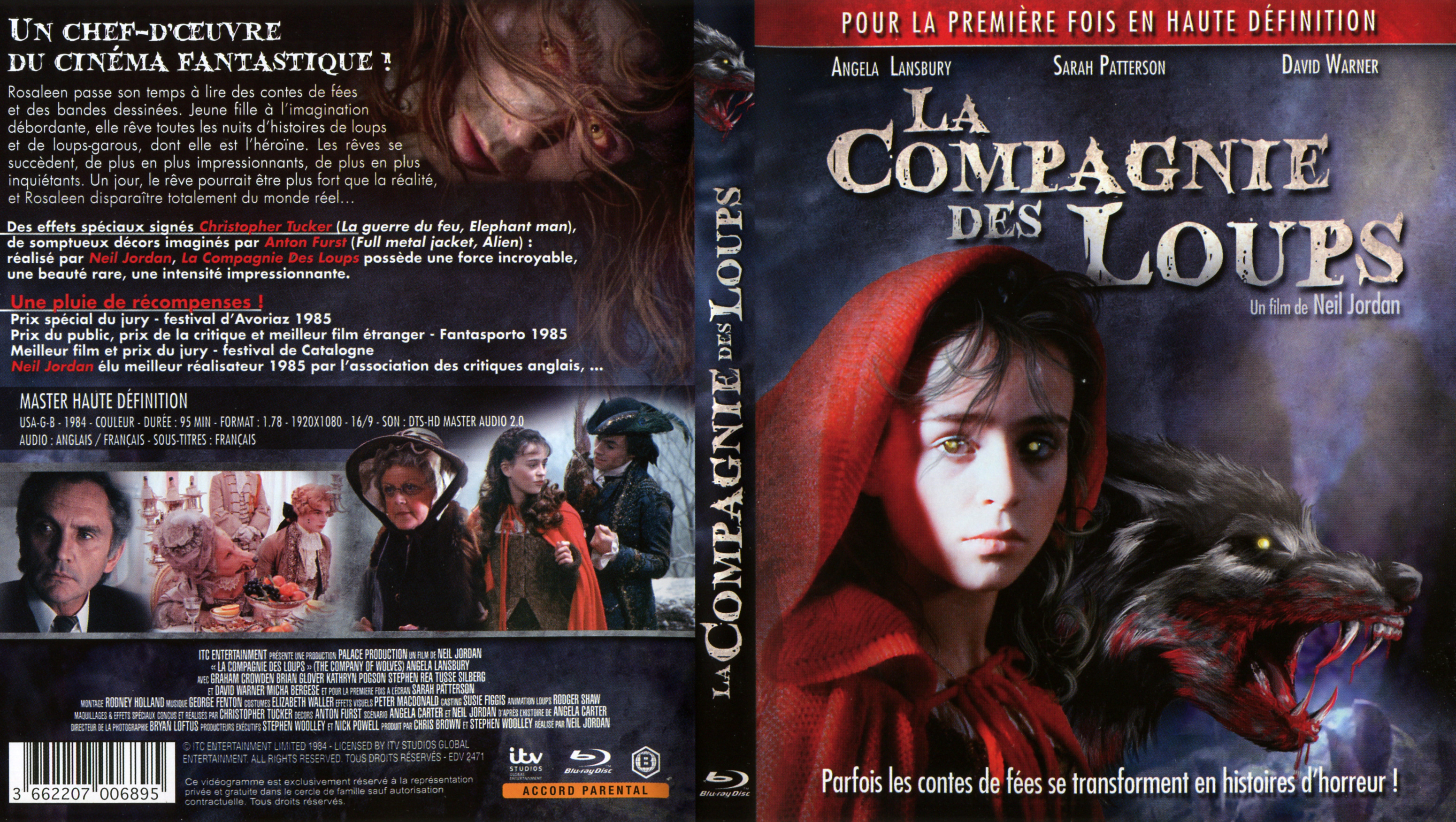 Jaquette DVD La compagnie des loups (BLU-RAY)