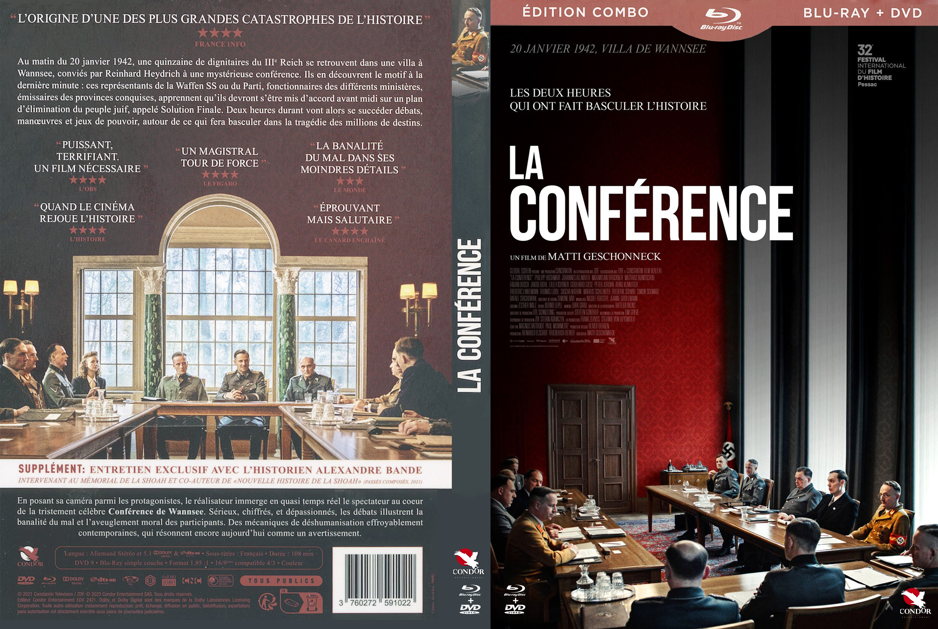 Jaquette DVD La confrence custom