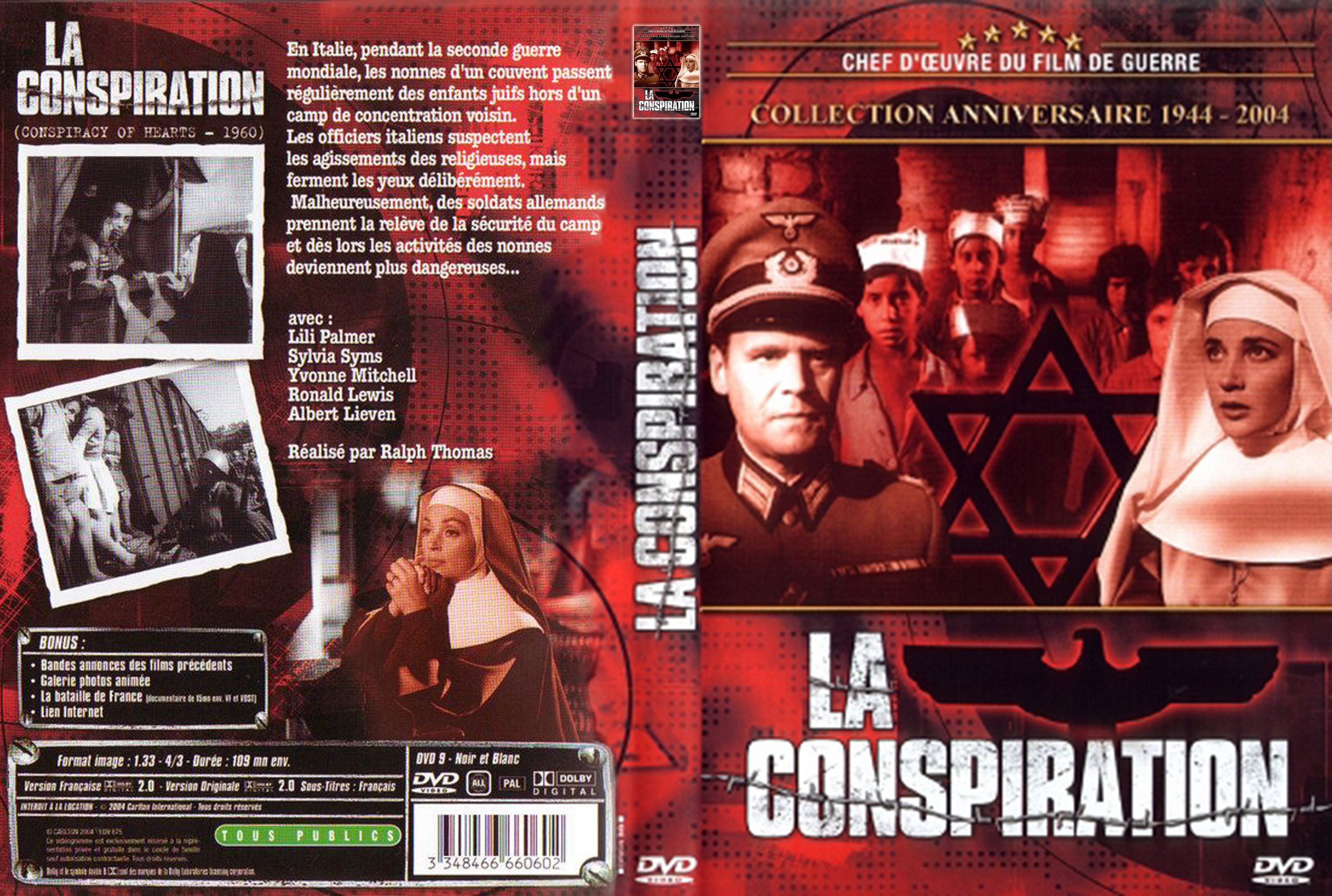 Jaquette DVD La conspiration (1960)