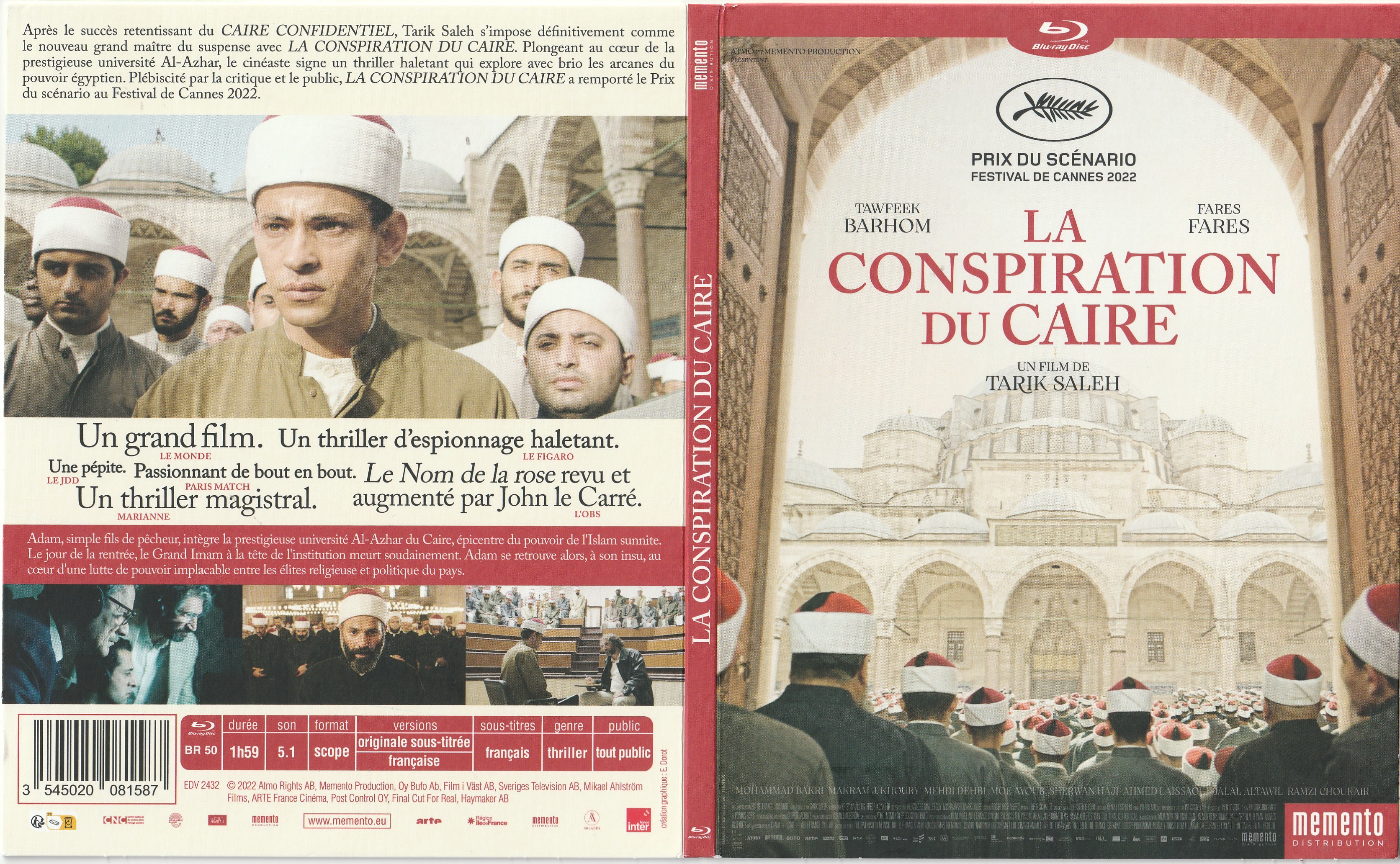 Jaquette DVD La conspiration du Caire