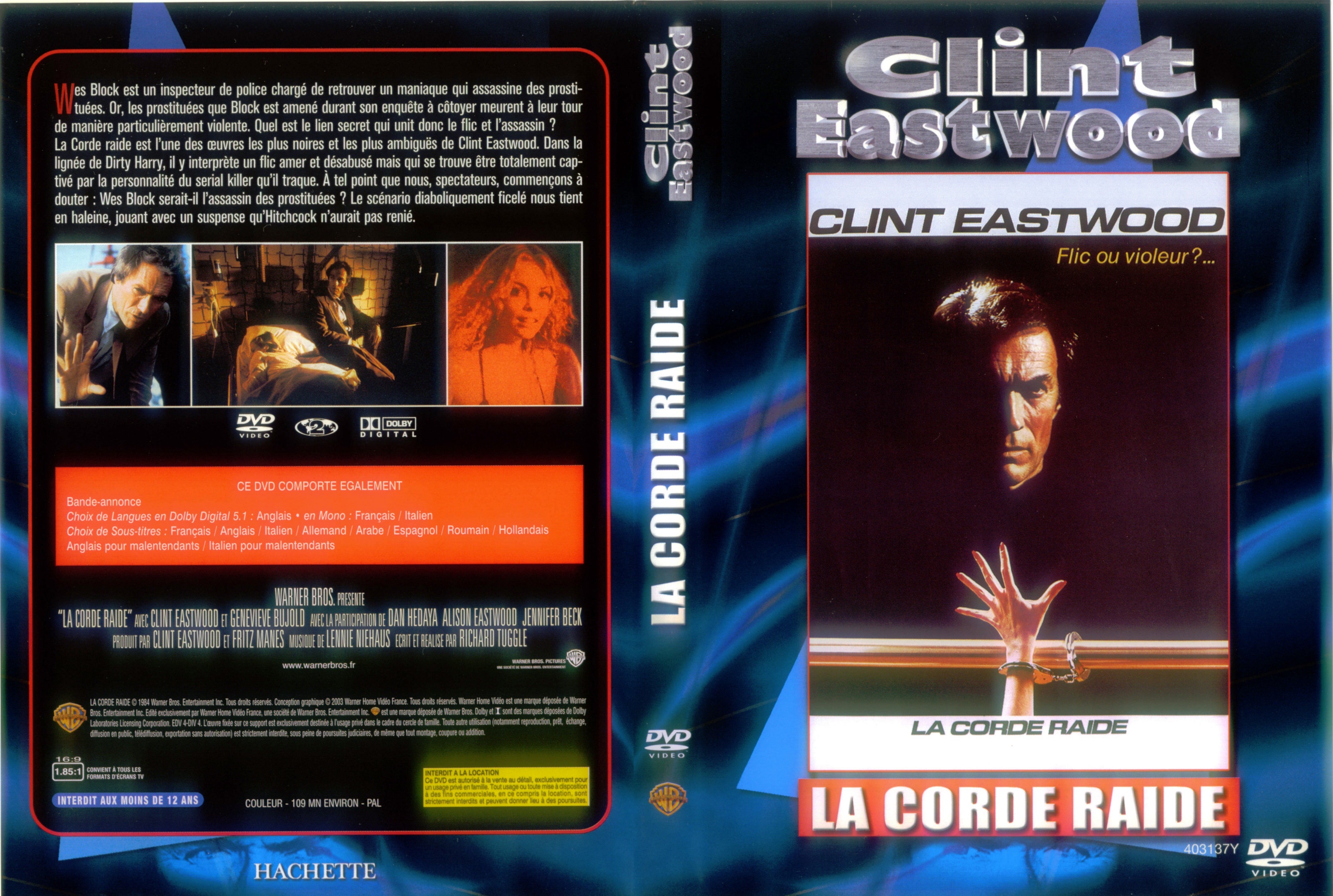 Jaquette DVD La corde raide v2