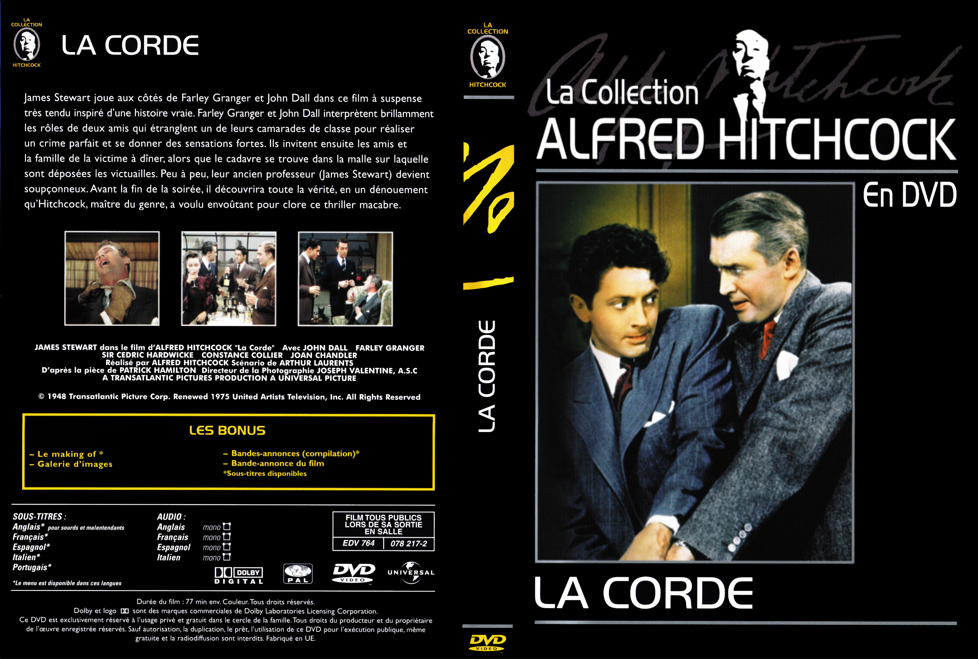 Jaquette DVD La corde v3