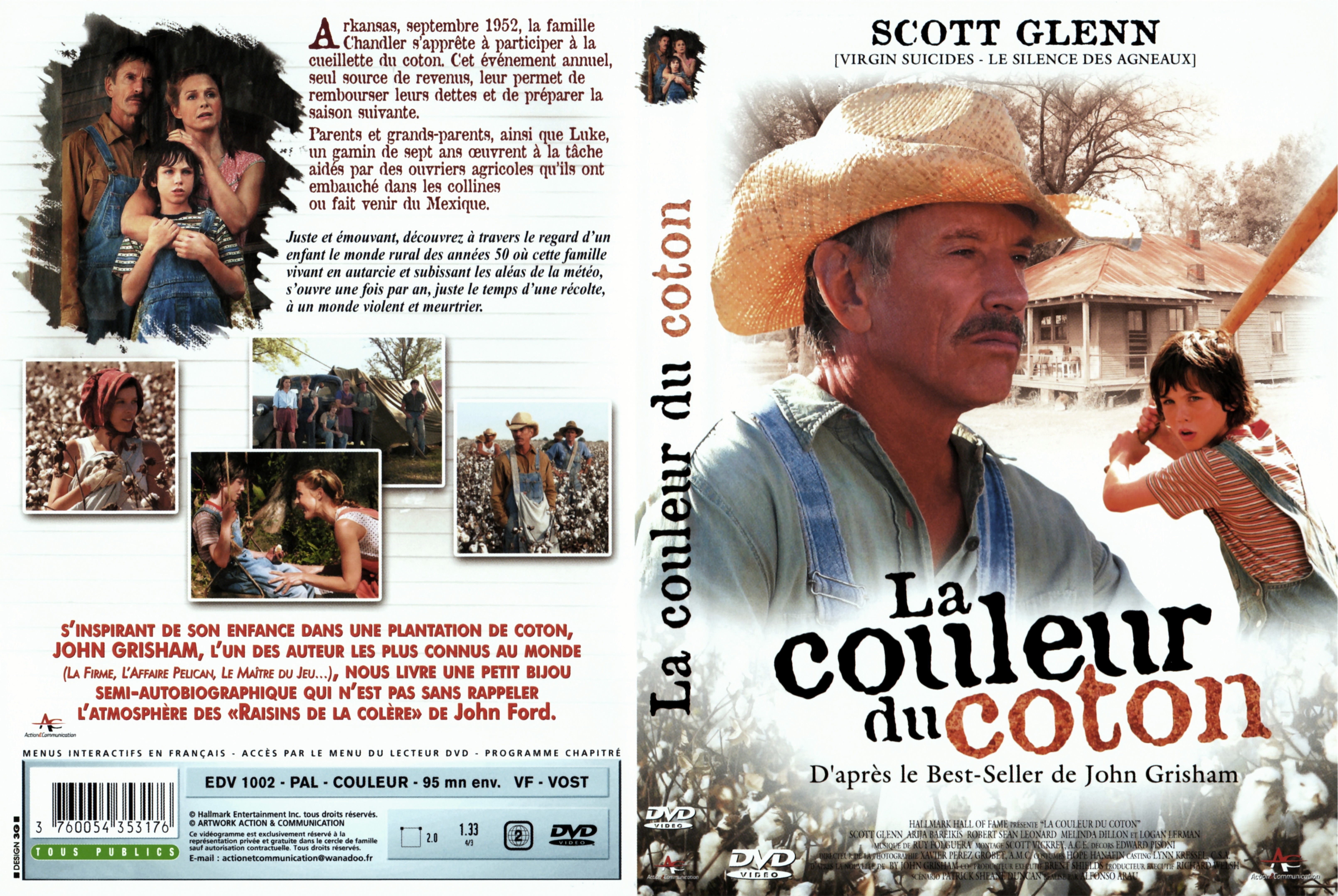 Jaquette DVD La couleur du coton