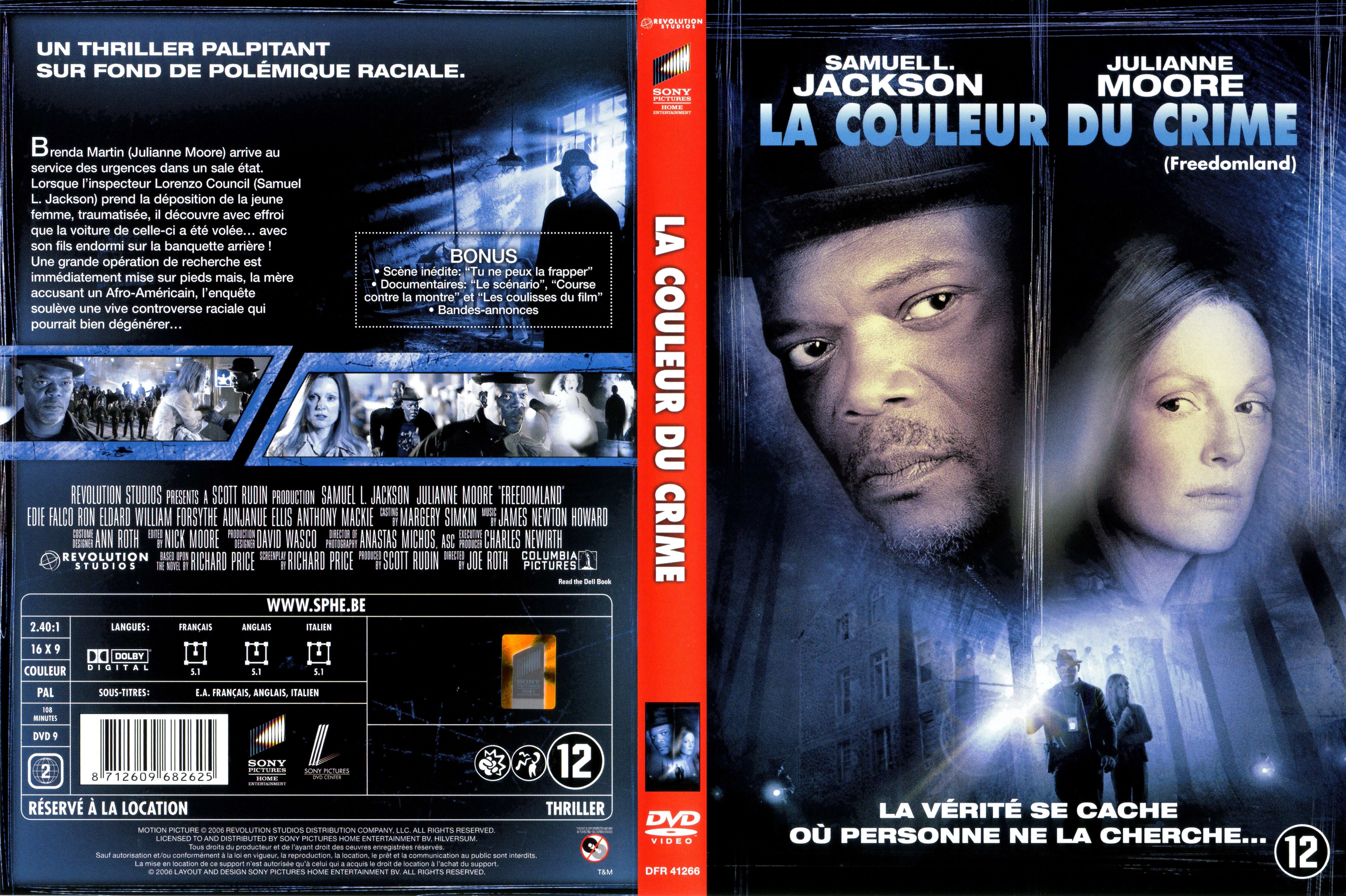 Jaquette DVD La couleur du crime v4