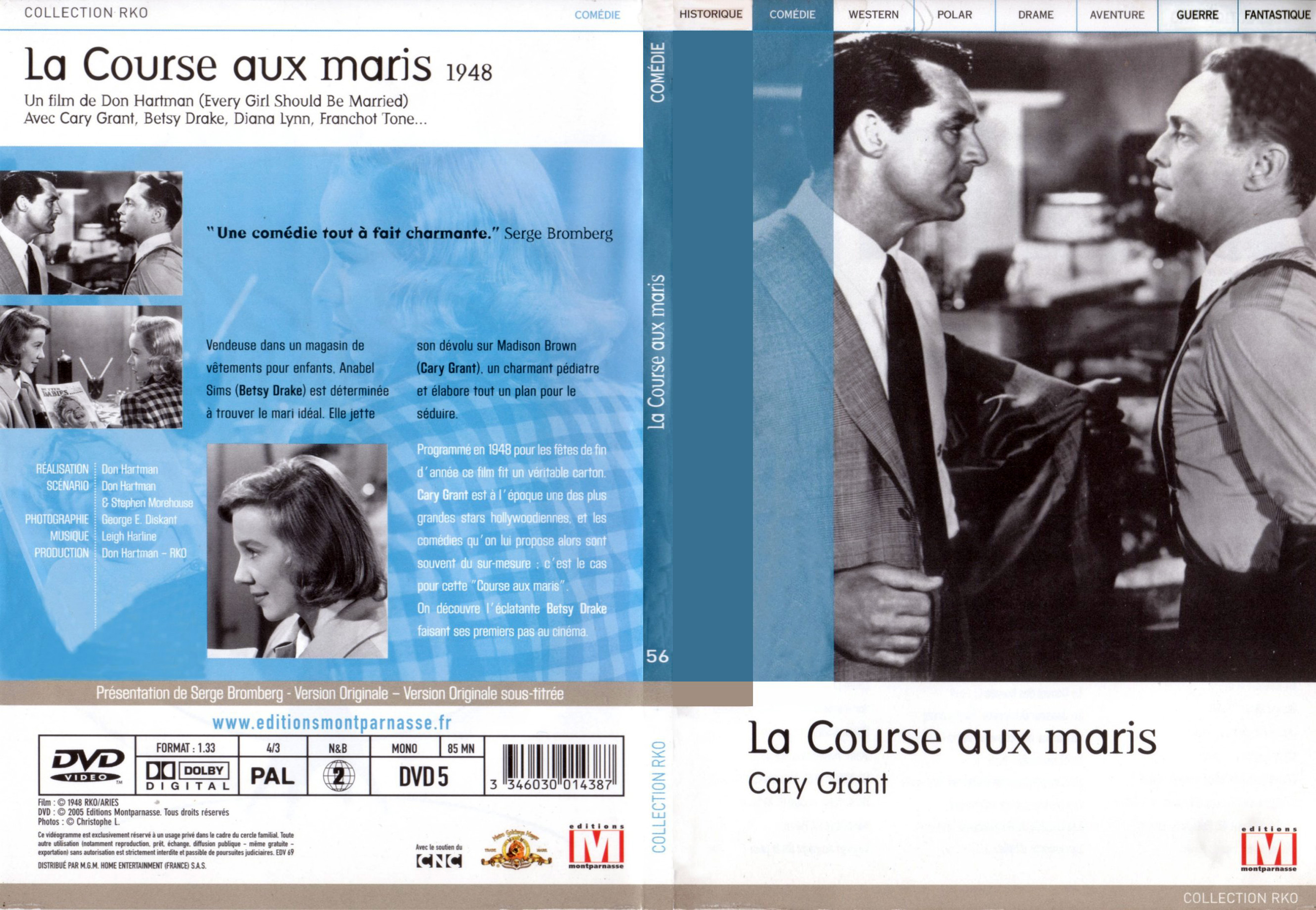 Jaquette DVD La course aux maris - SLIM