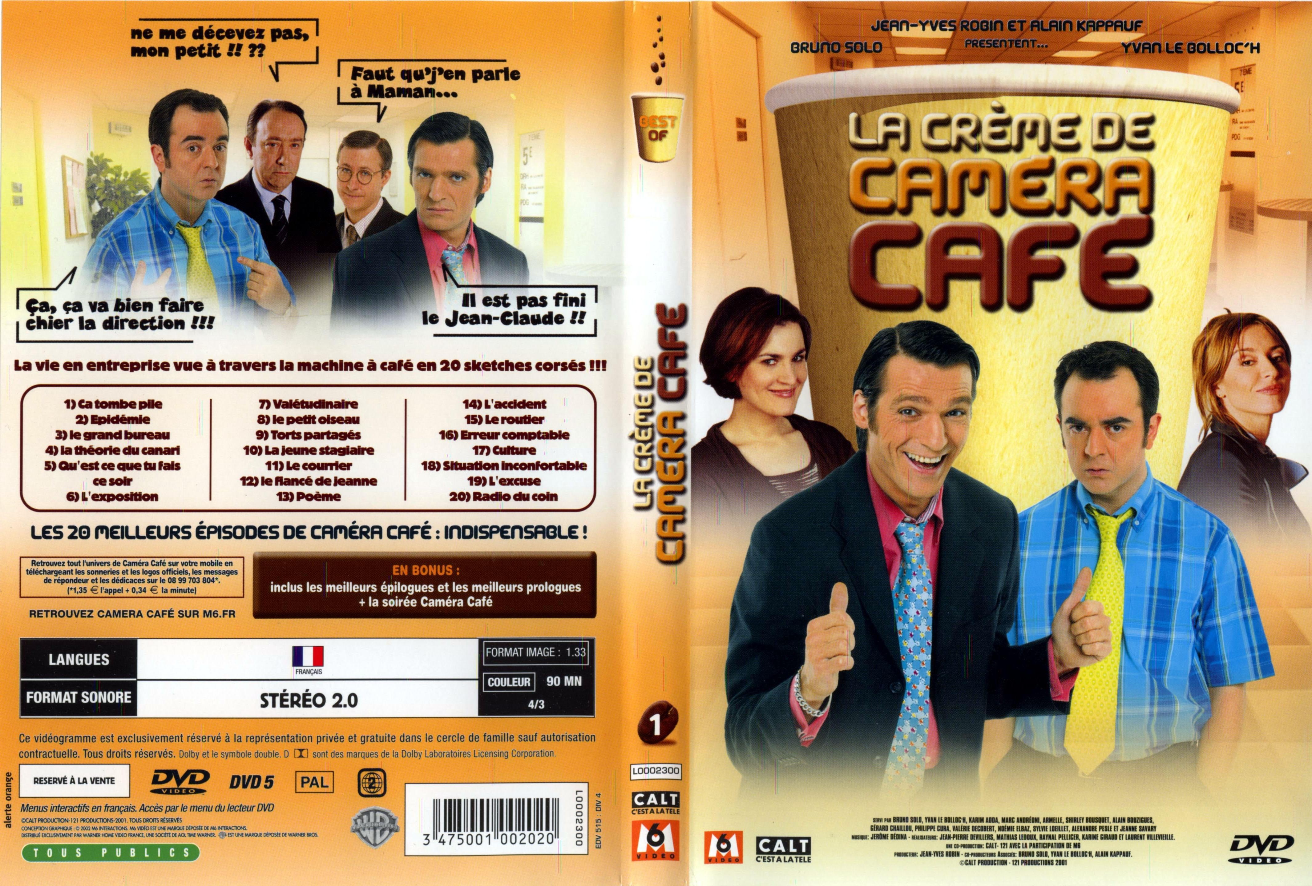 Jaquette DVD La creme de camera cafe vol 1