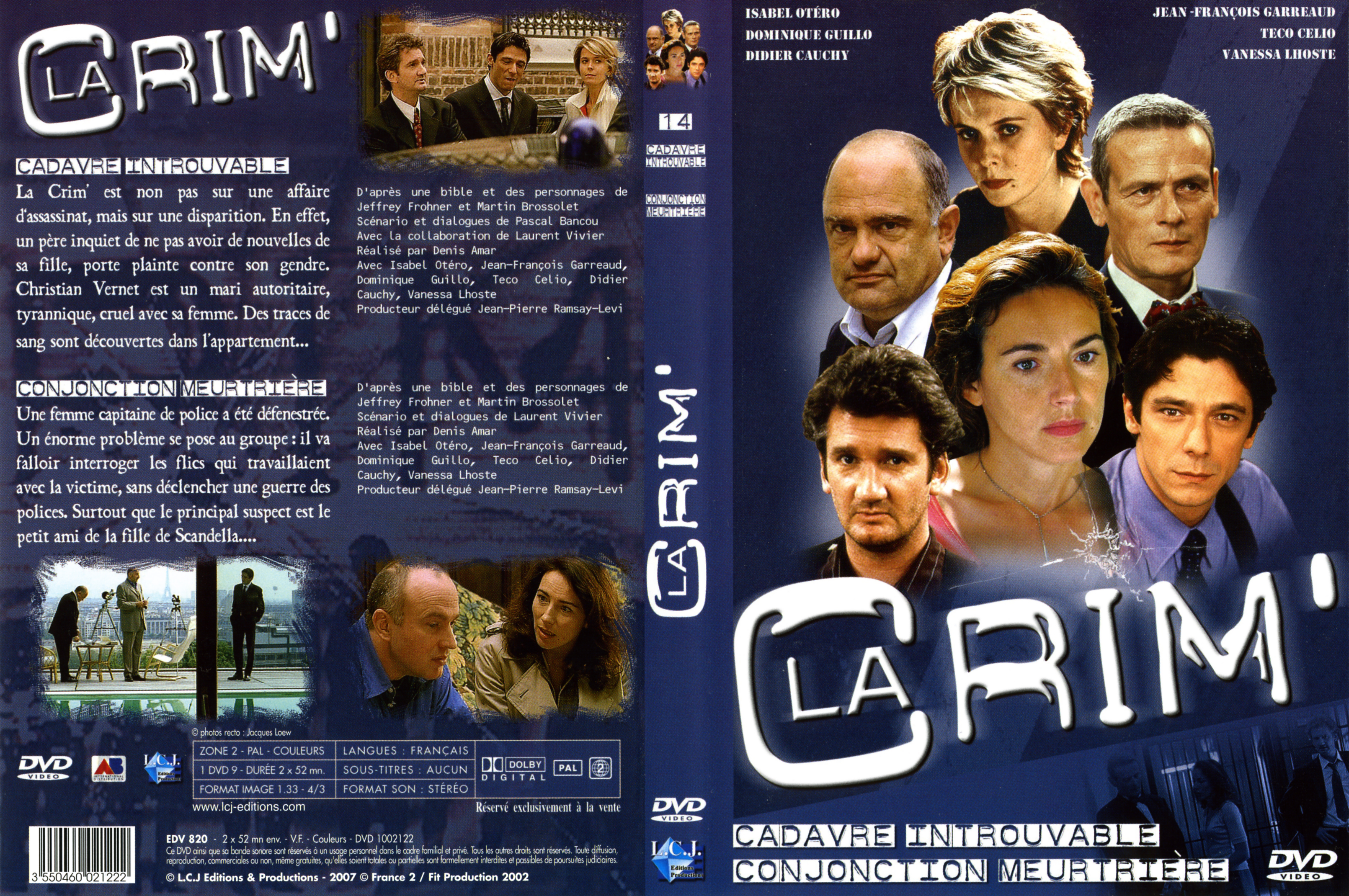 Jaquette DVD La crim vol 14