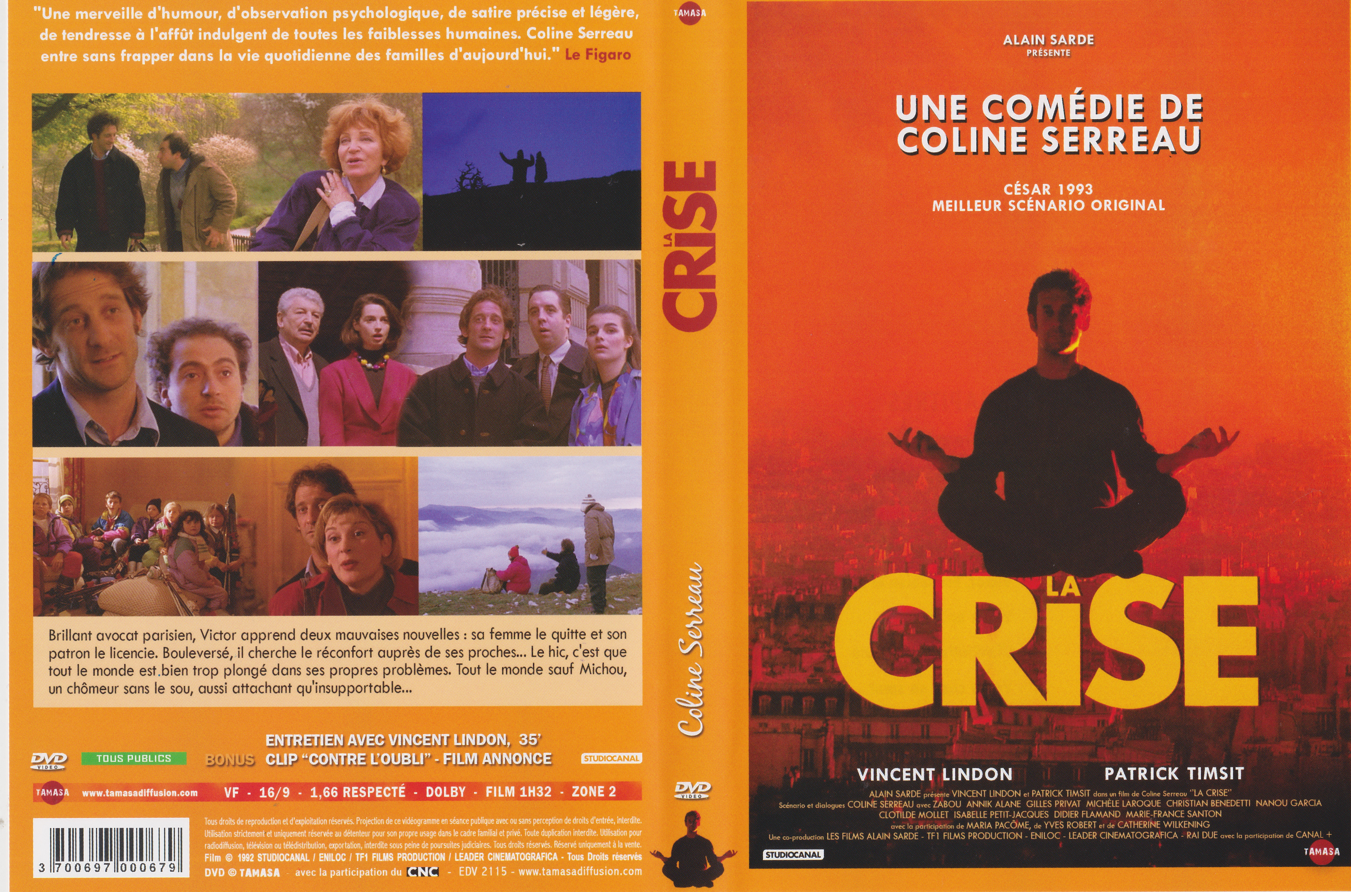Jaquette DVD La crise v2