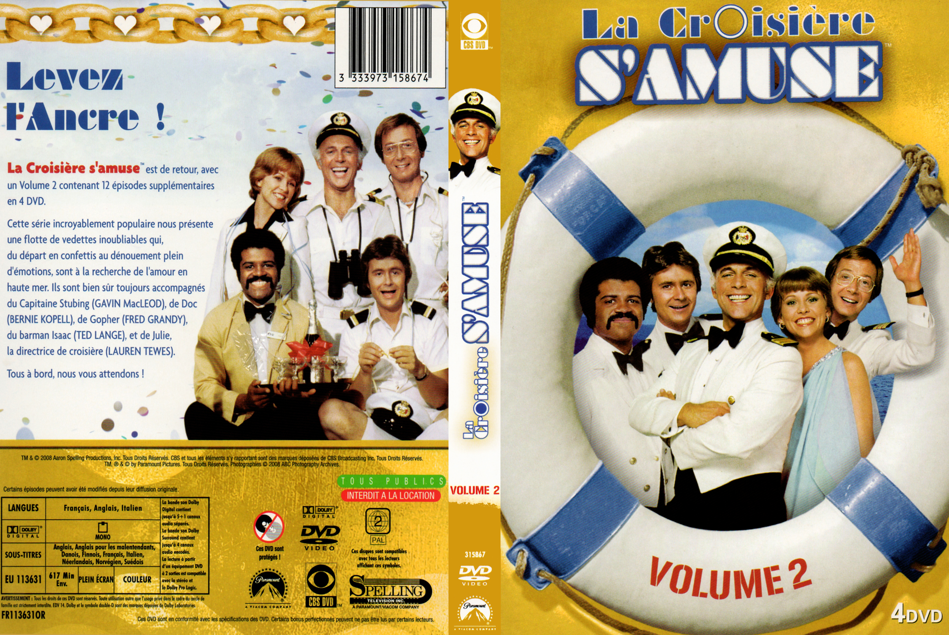 Jaquette DVD La croisire s