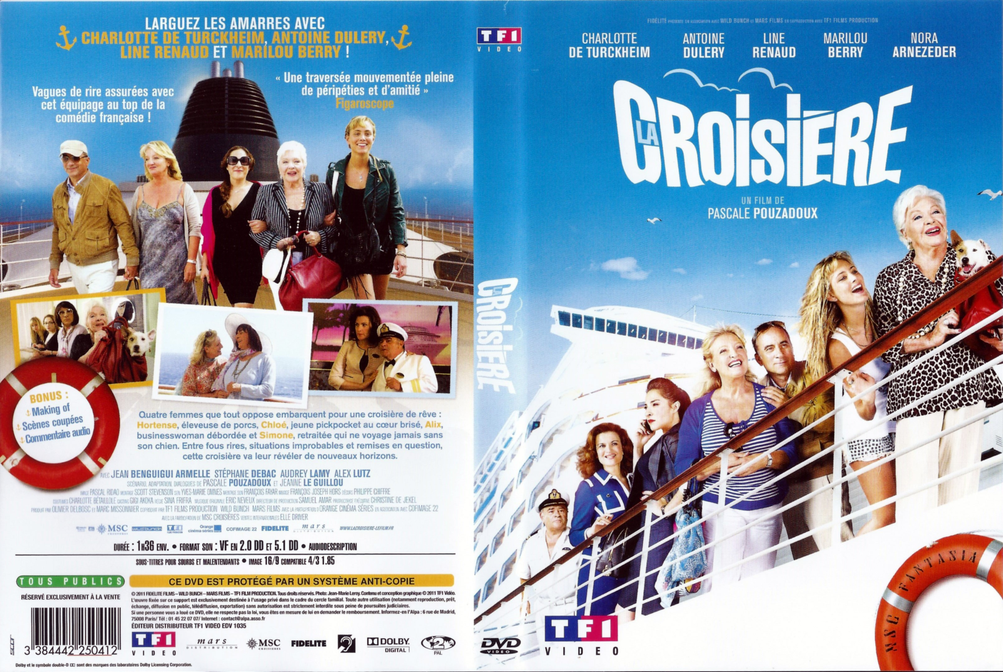 Jaquette DVD La croisire v2