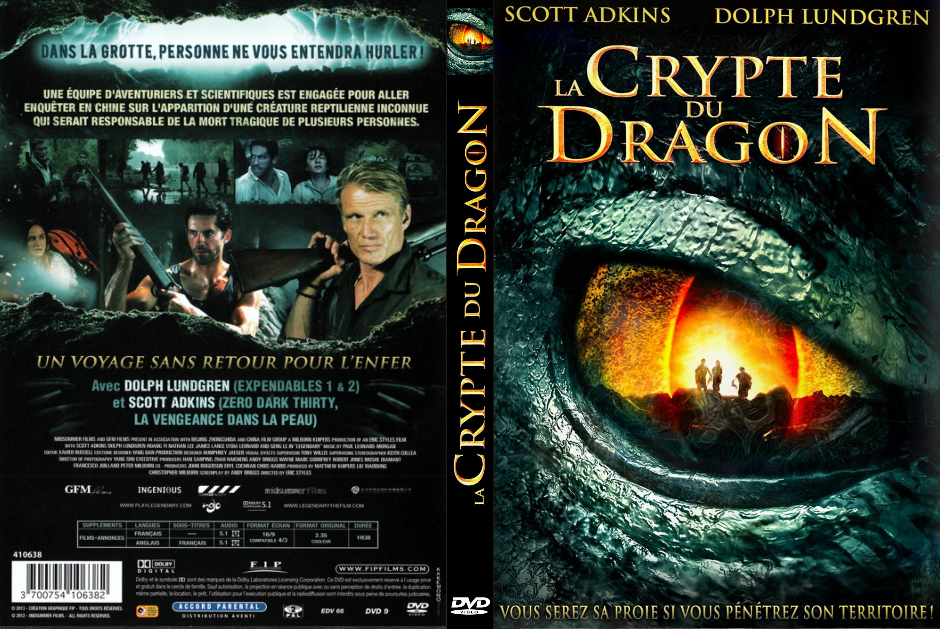 Jaquette DVD La crypte du dragon