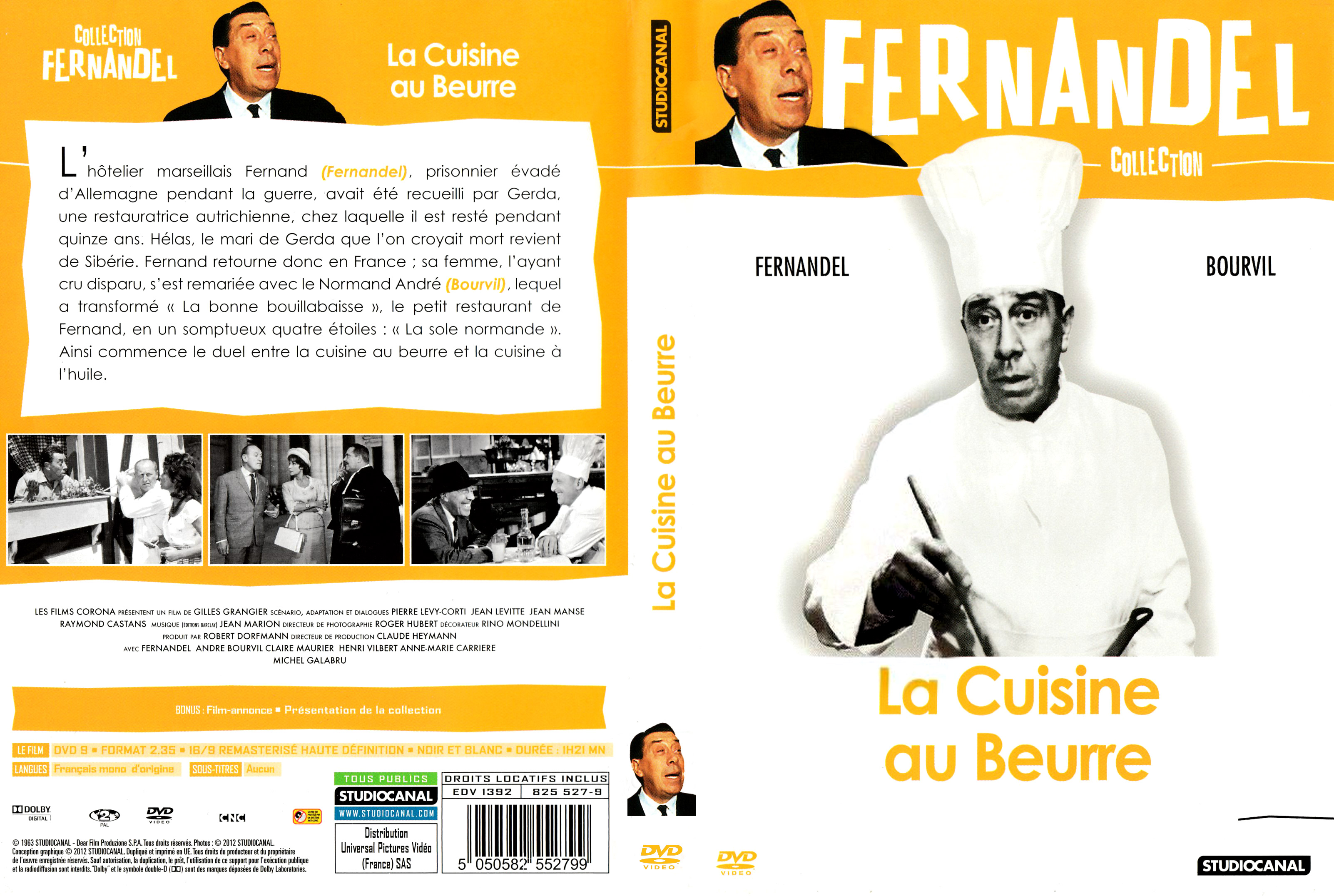 Jaquette DVD La cuisine au beurre v4