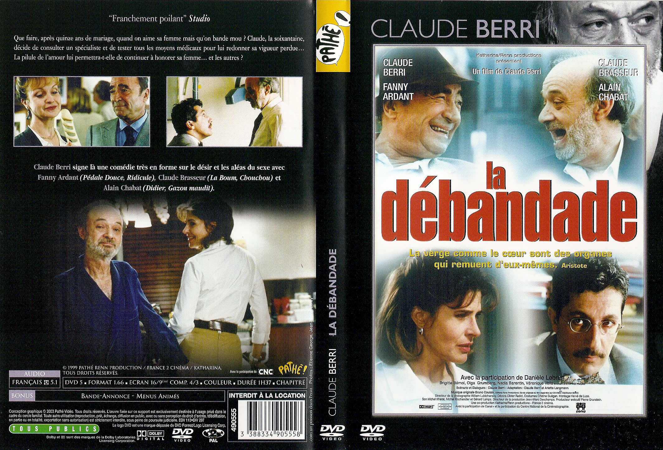 Jaquette DVD La dbandade
