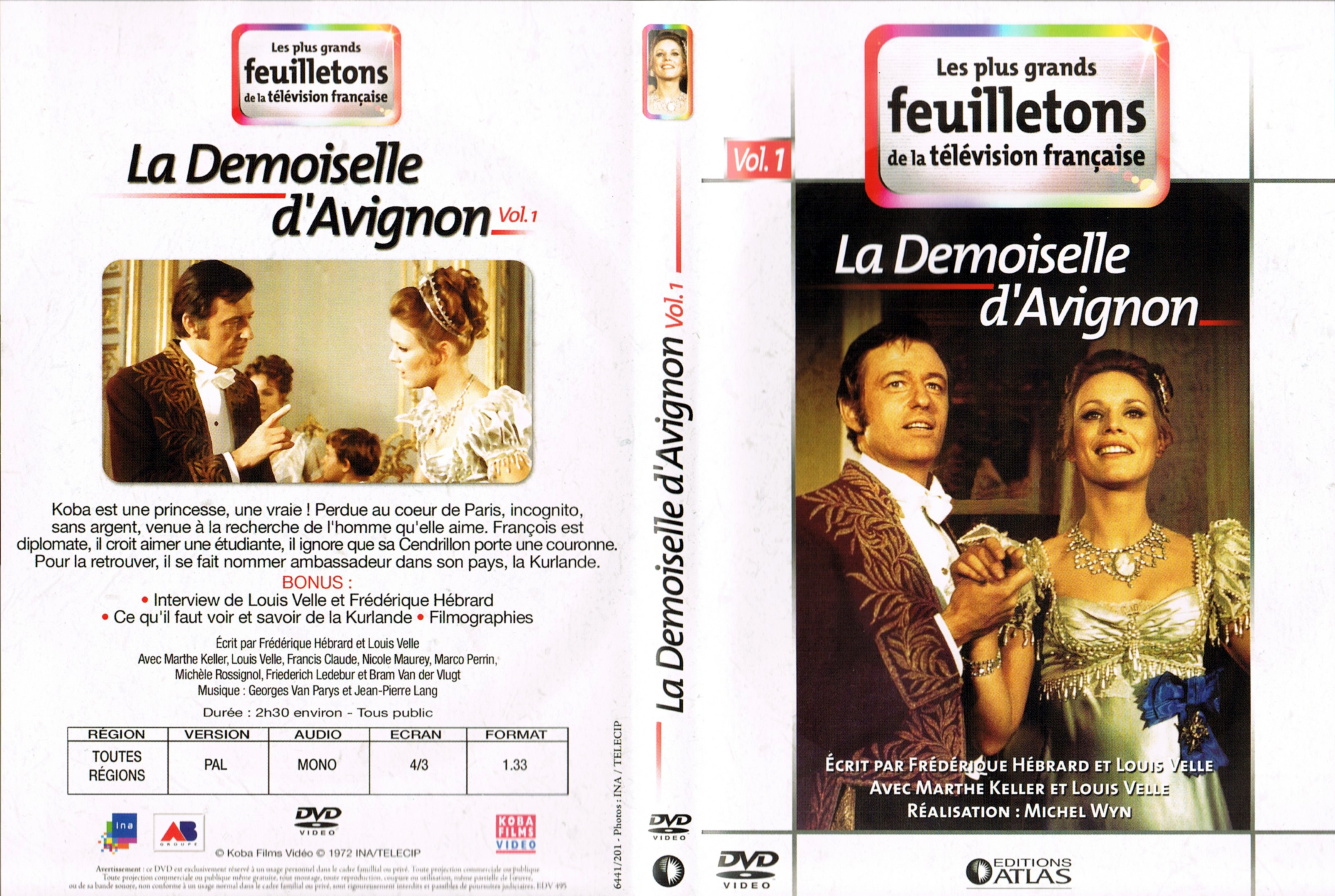 Jaquette DVD La demoiselle d