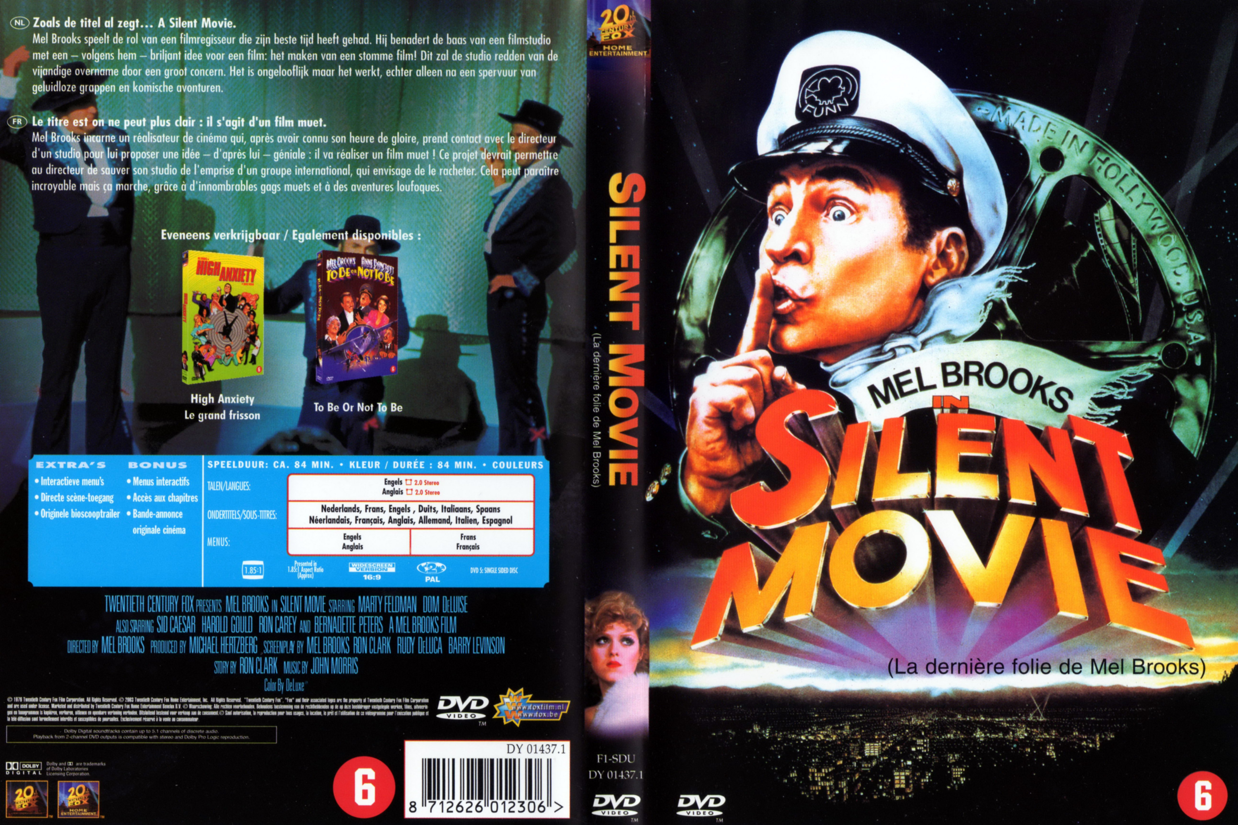 Jaquette DVD La derniere folie de Mel Brooks v2