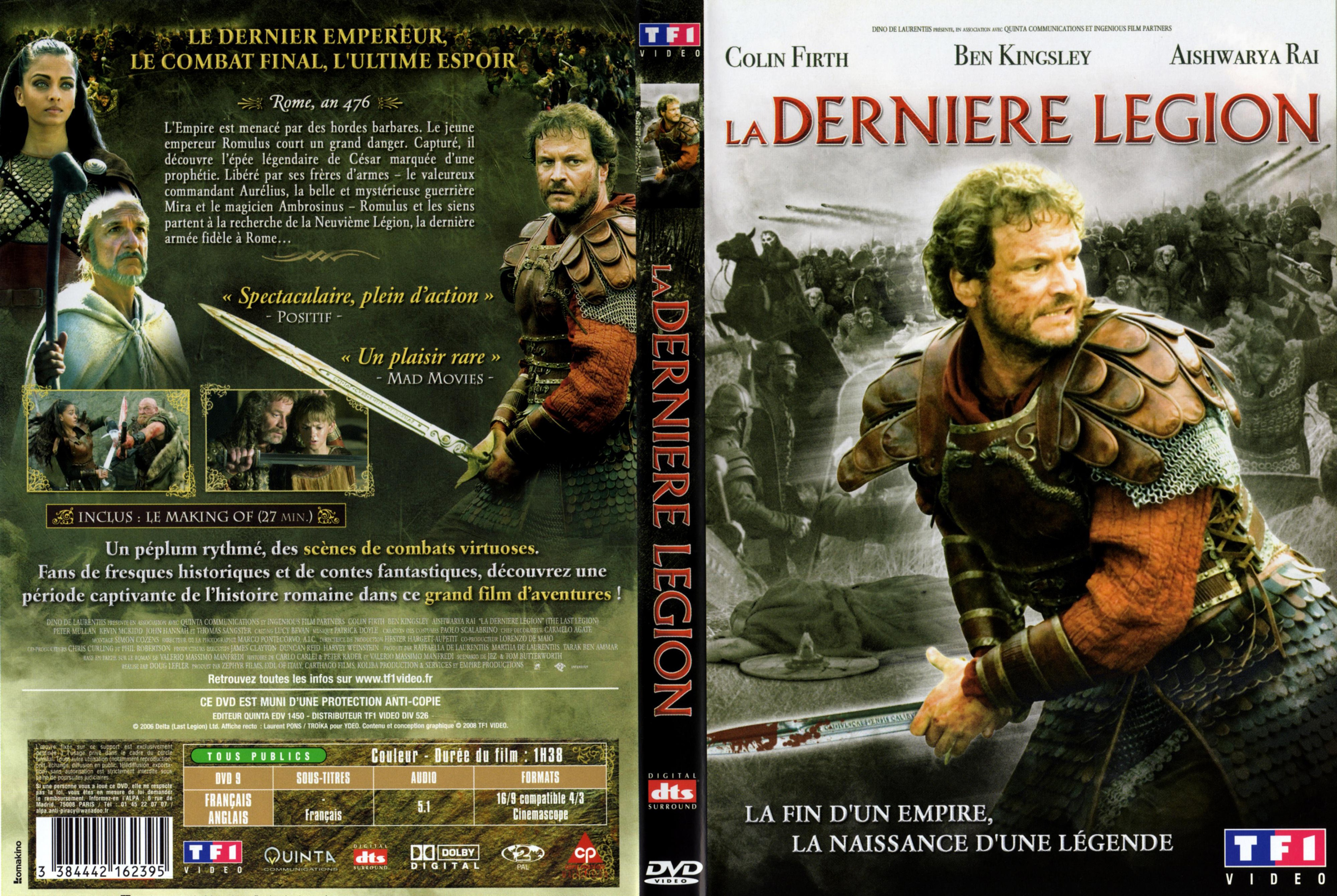 Jaquette DVD La dernire lgion