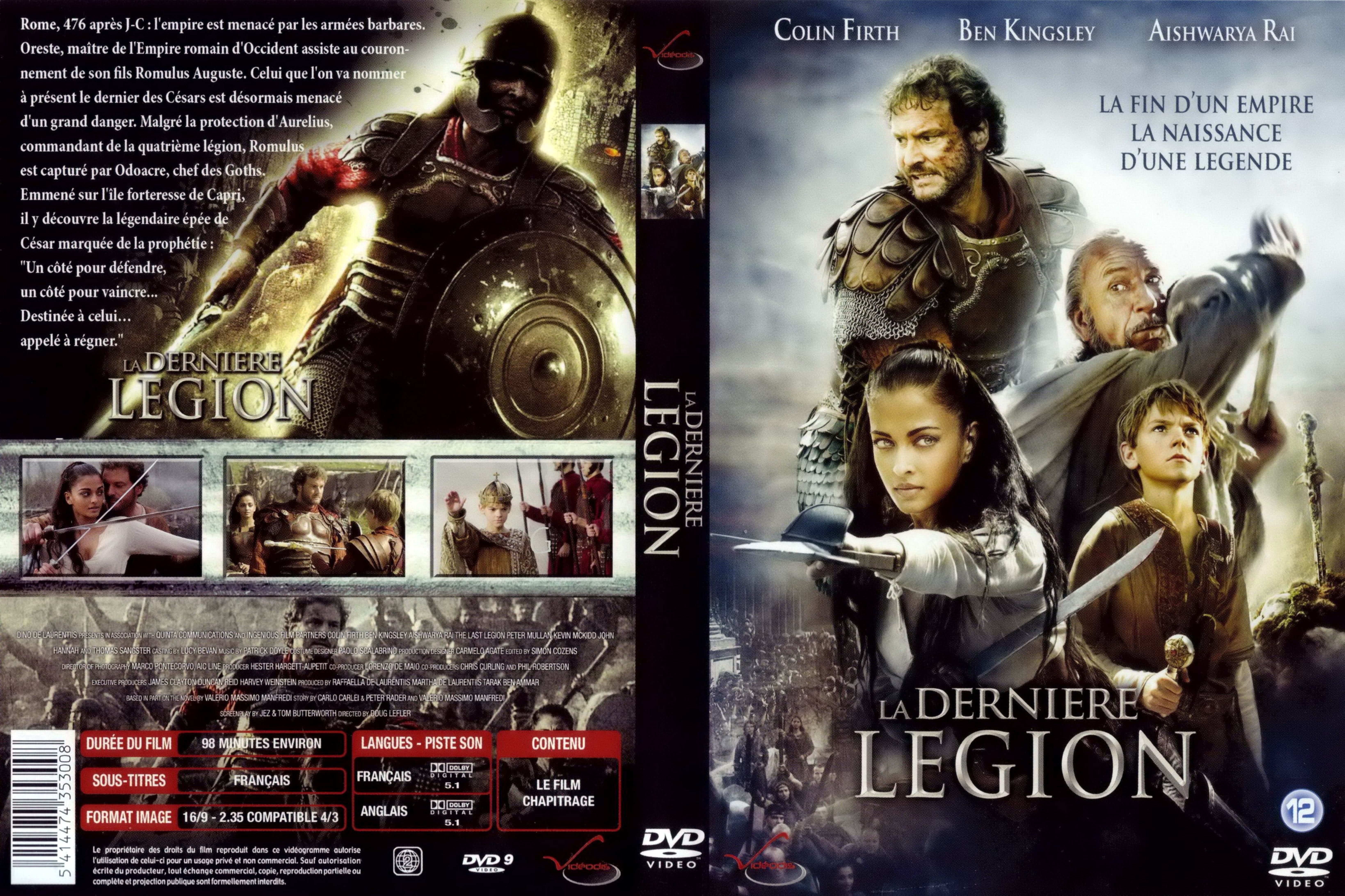 Jaquette DVD La dernire lgion v2