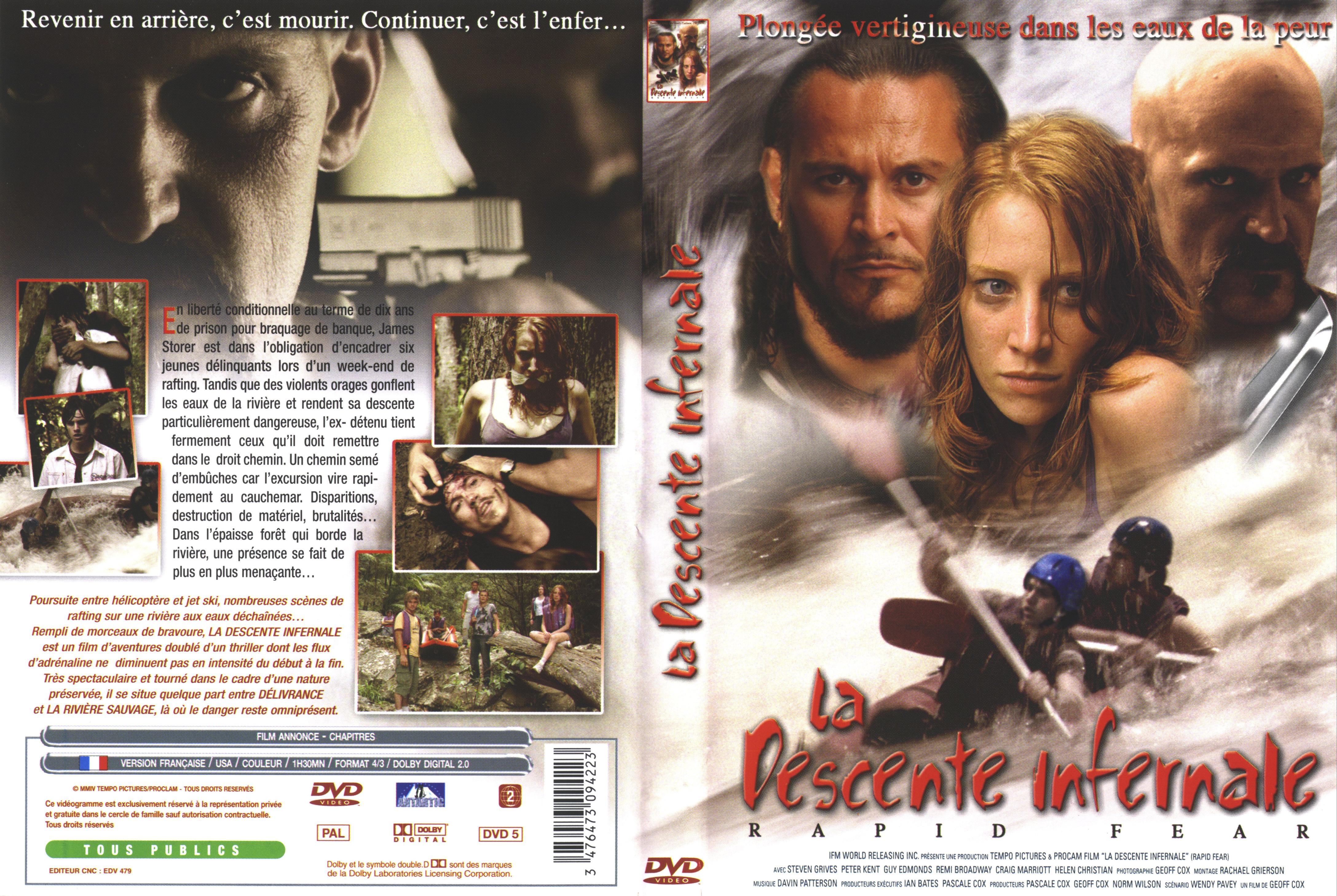 Jaquette DVD La descente infernale