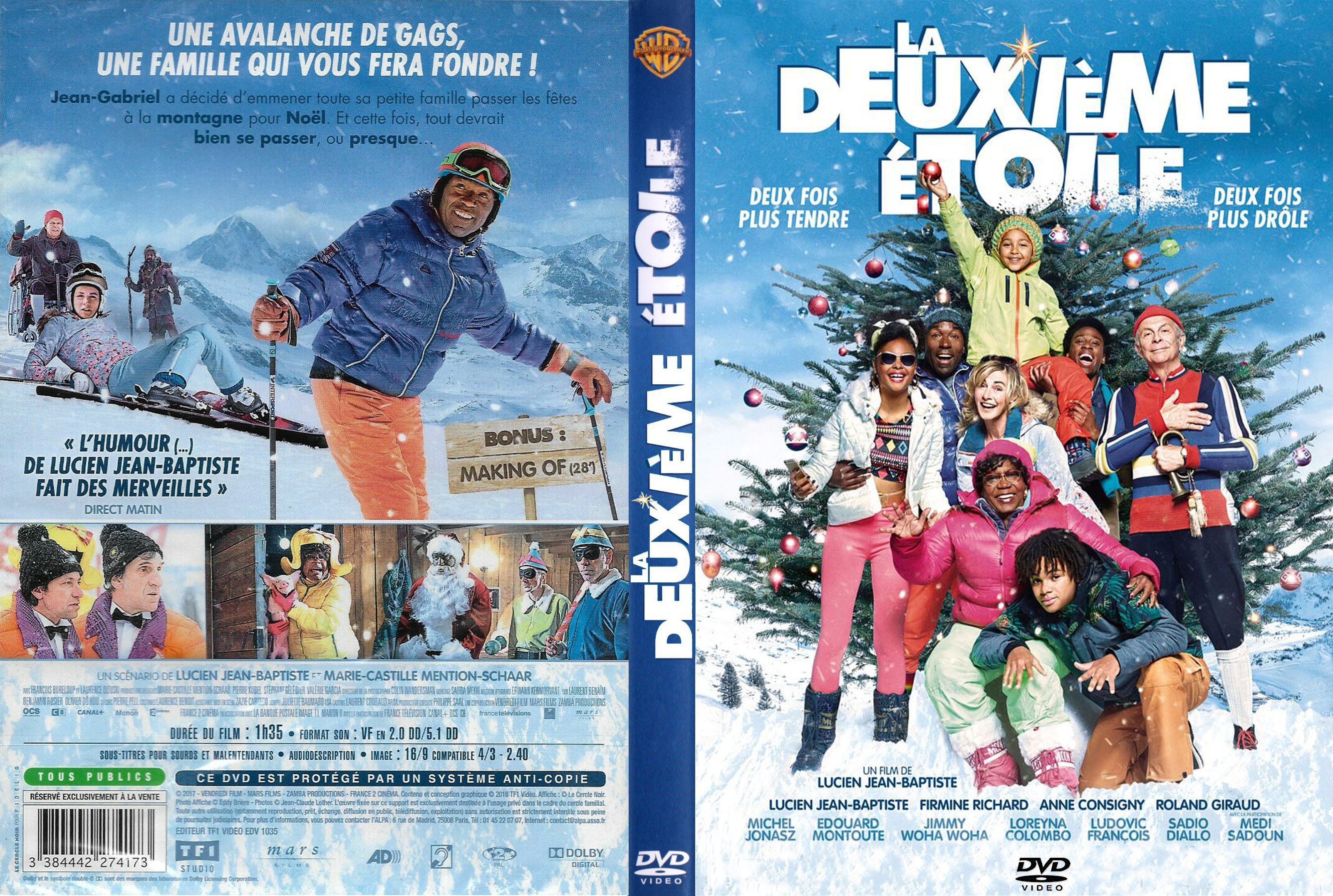 Jaquette DVD La deuxime toile custom