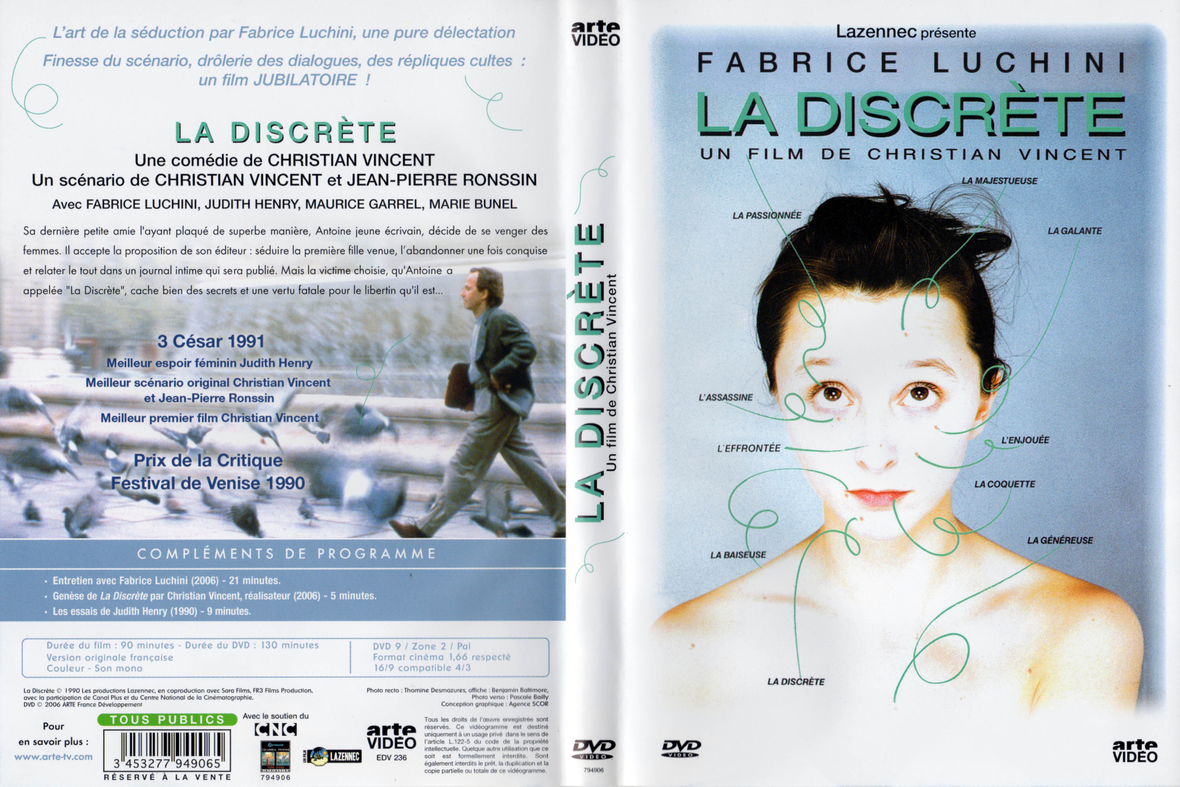 Jaquette DVD La discrte