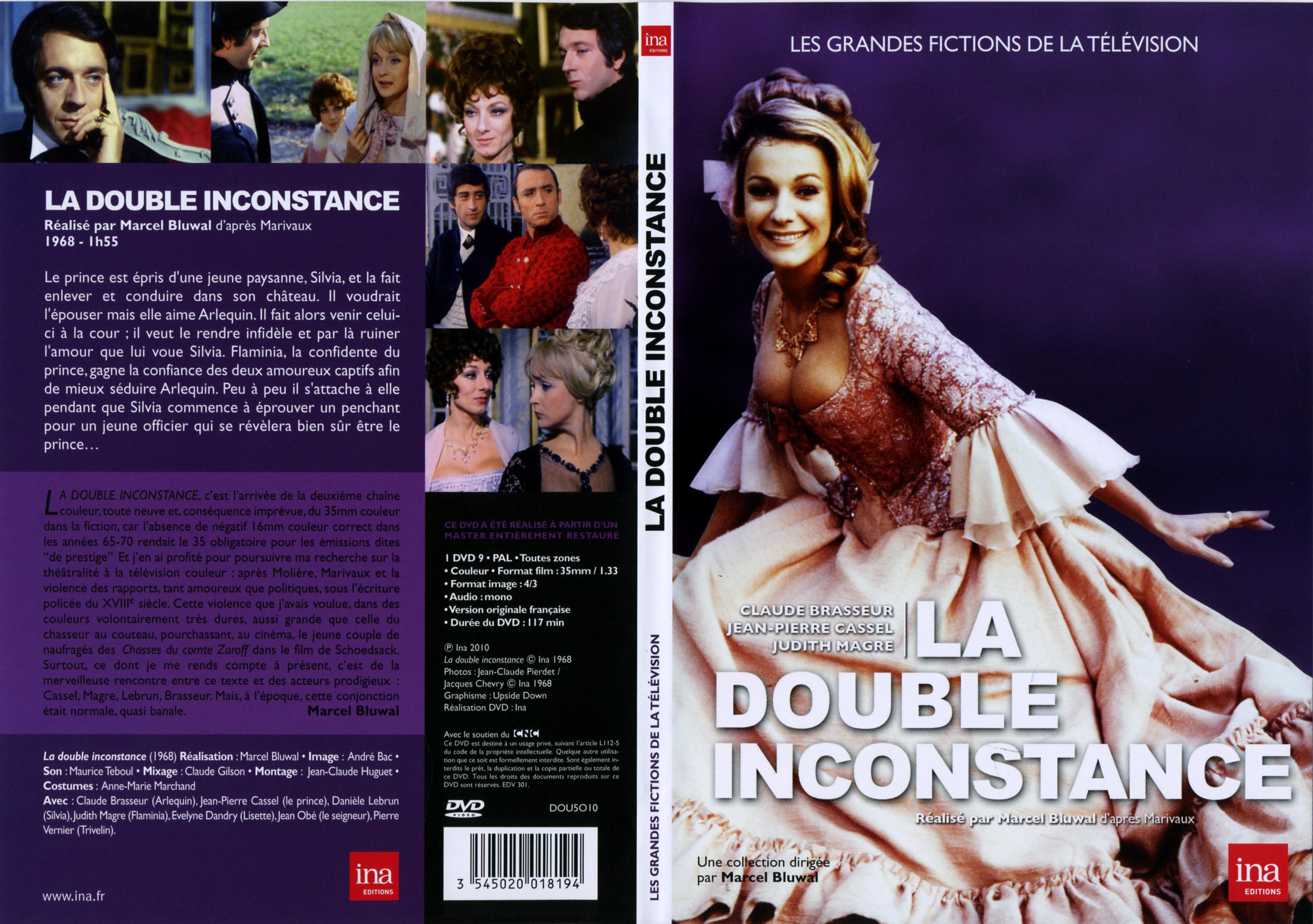 Jaquette DVD La double inconstance