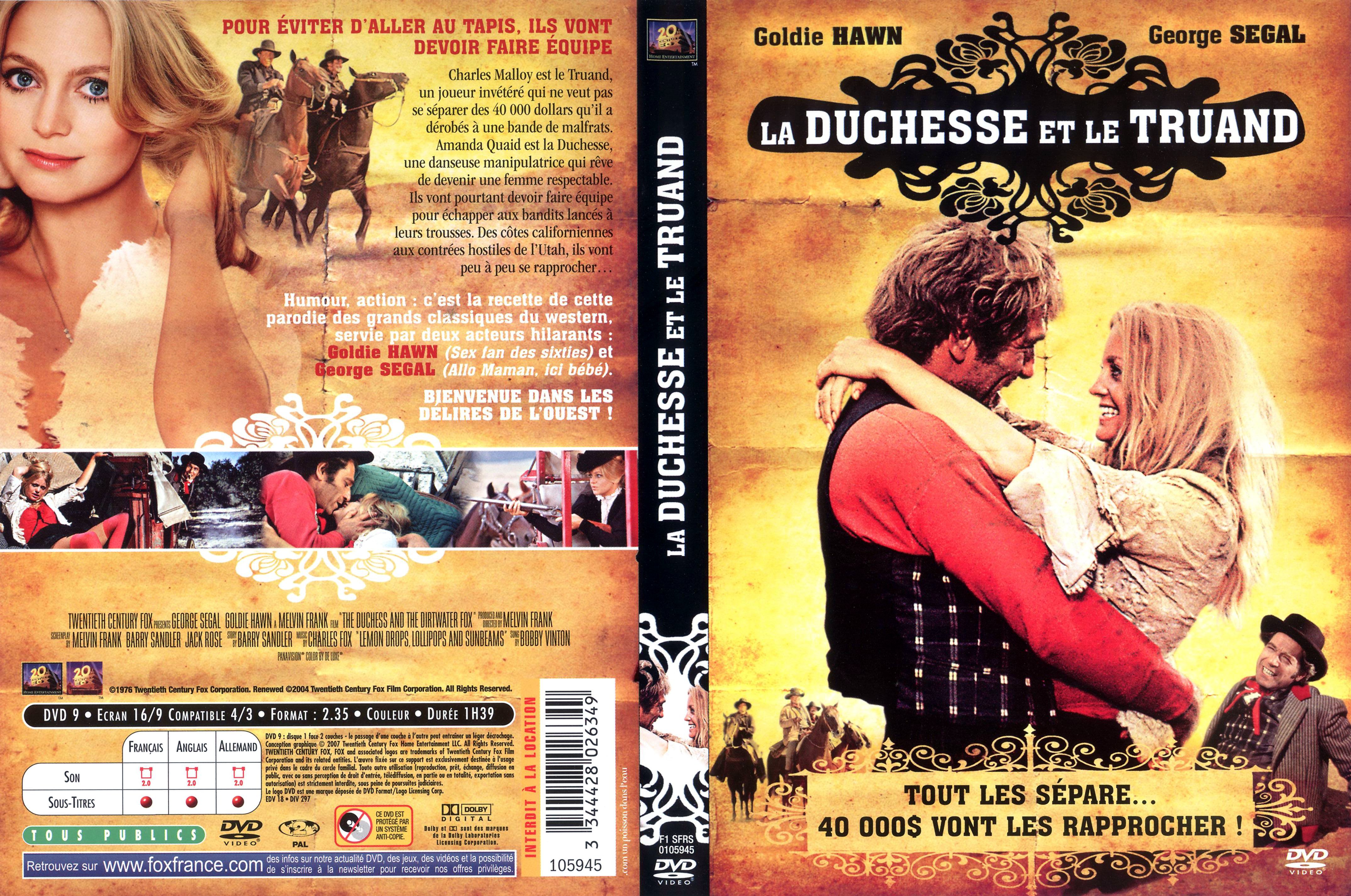 Jaquette DVD La duchesse et le truand