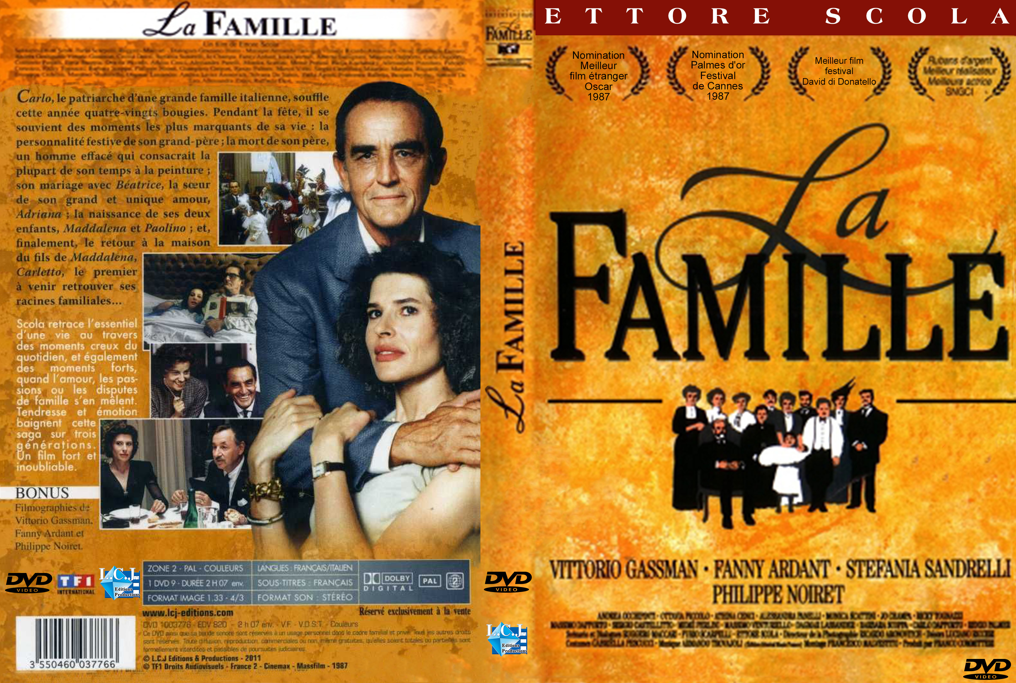 Jaquette DVD La famille