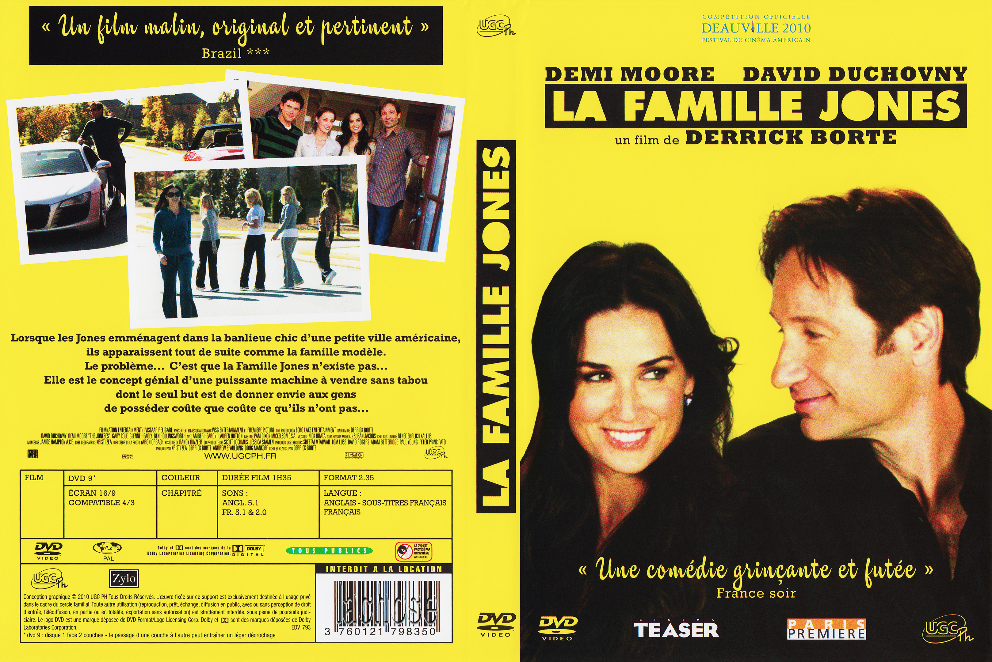 Jaquette DVD La famille Jones