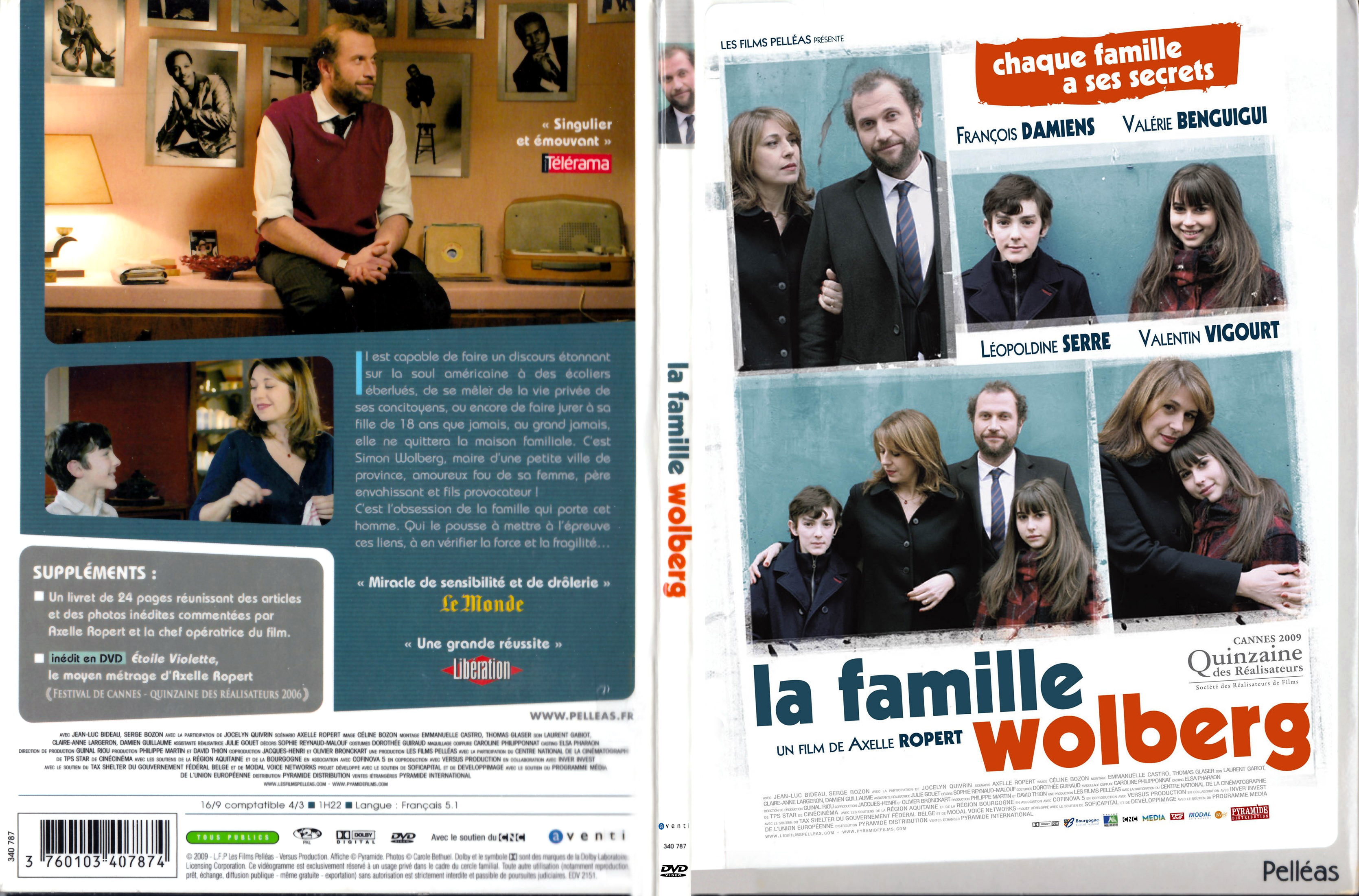 Jaquette DVD La famille Wolberg
