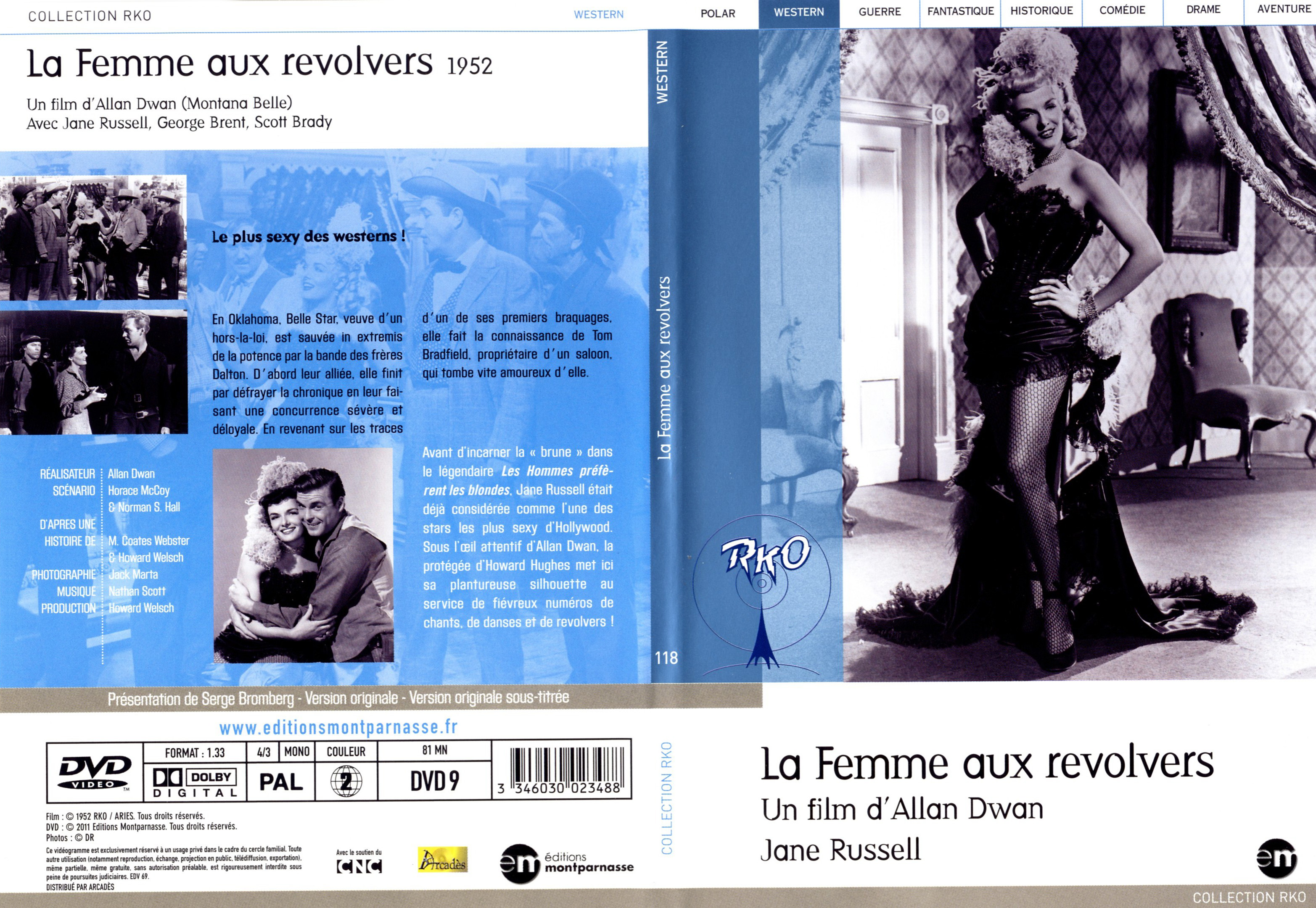 Jaquette DVD La femme aux revolvers