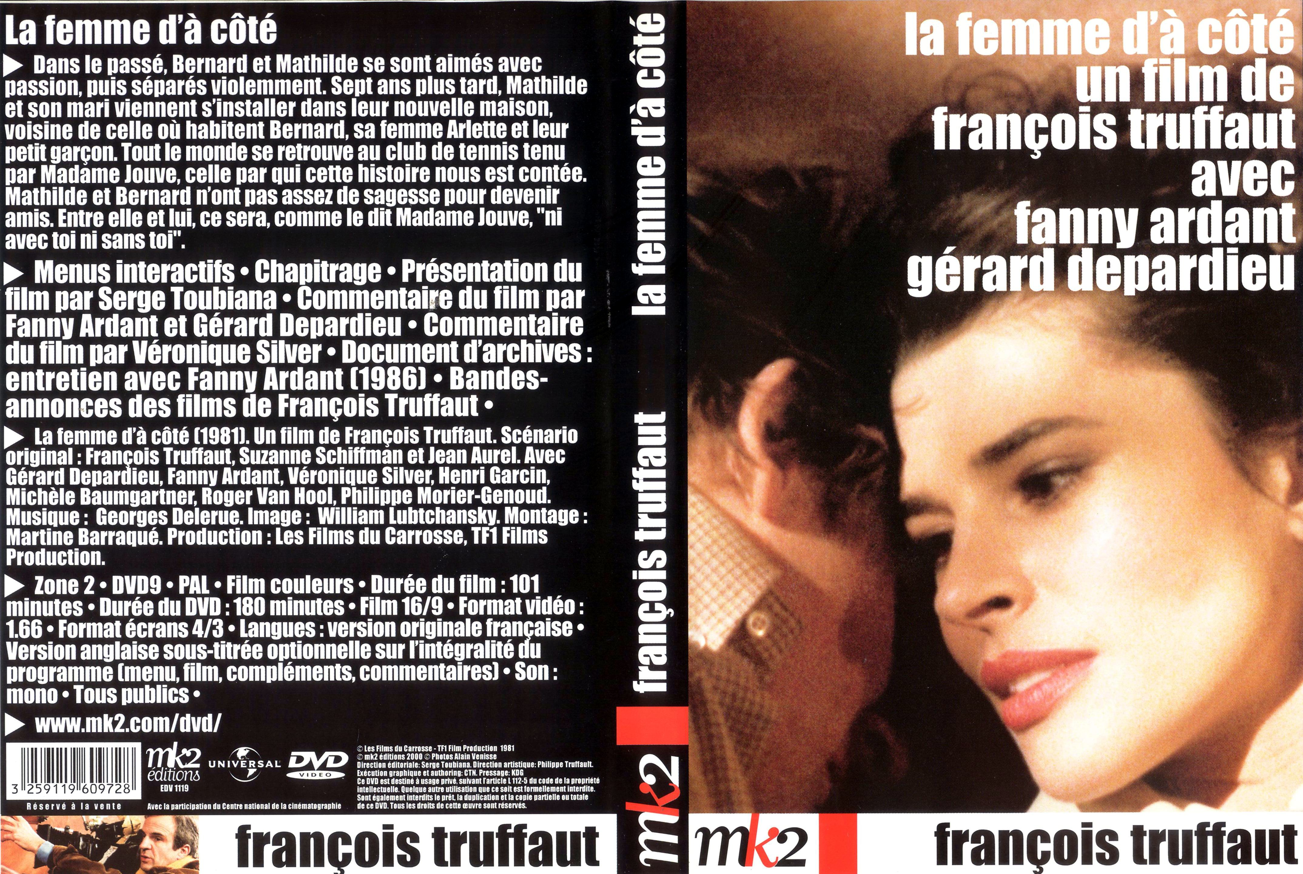 Jaquette DVD La femme d