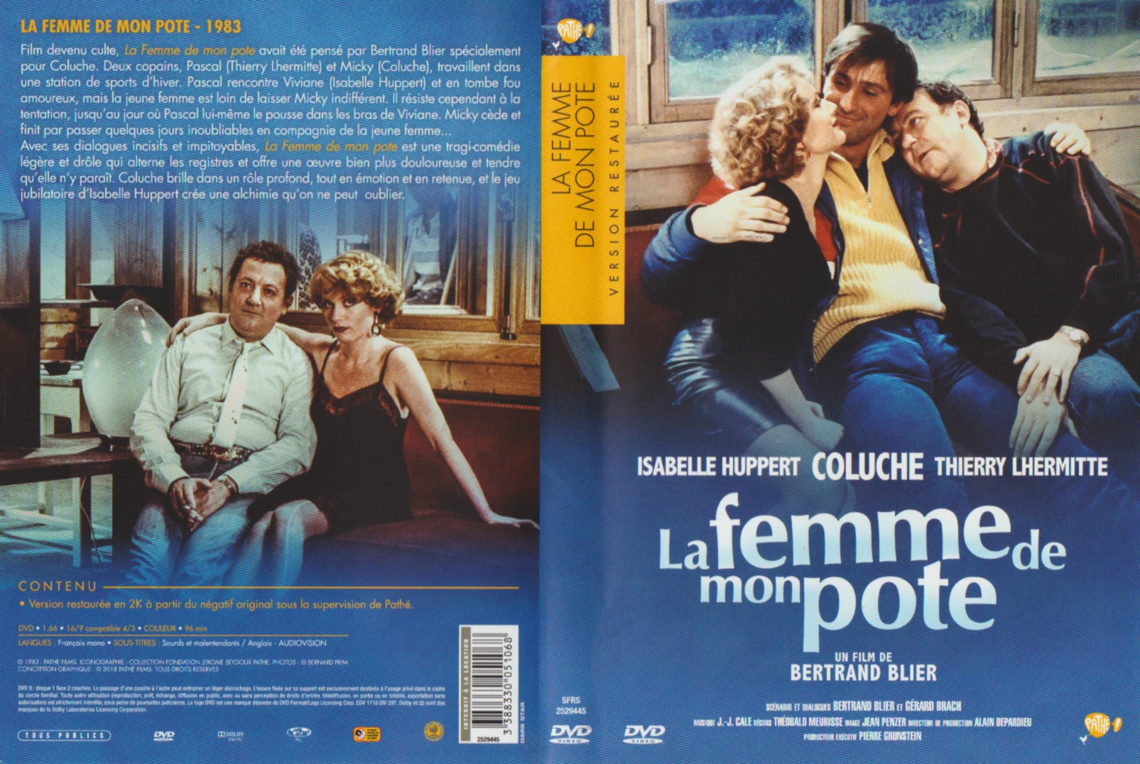 Jaquette DVD La femme de mon pote V3