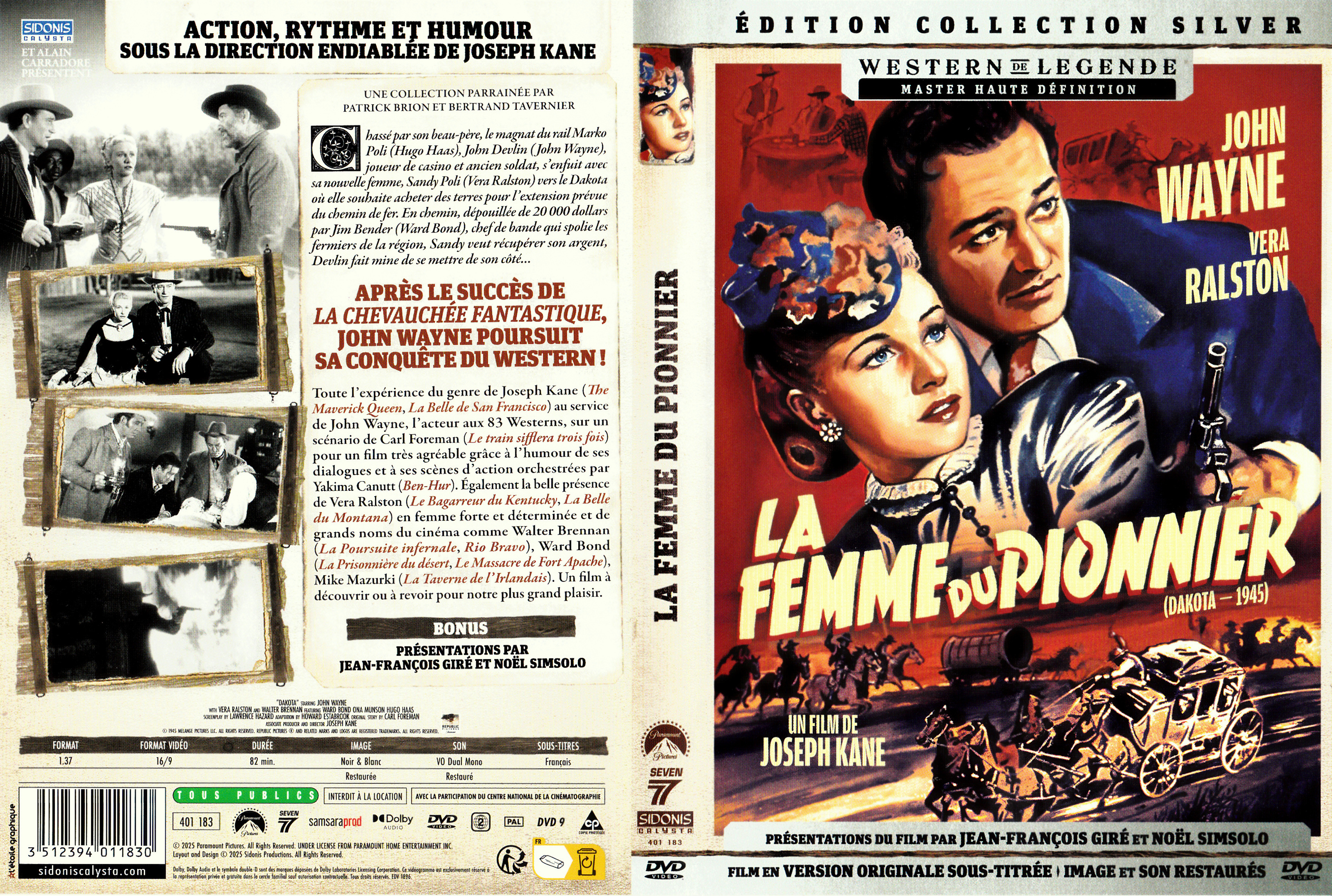 Jaquette DVD La femme du pionnier