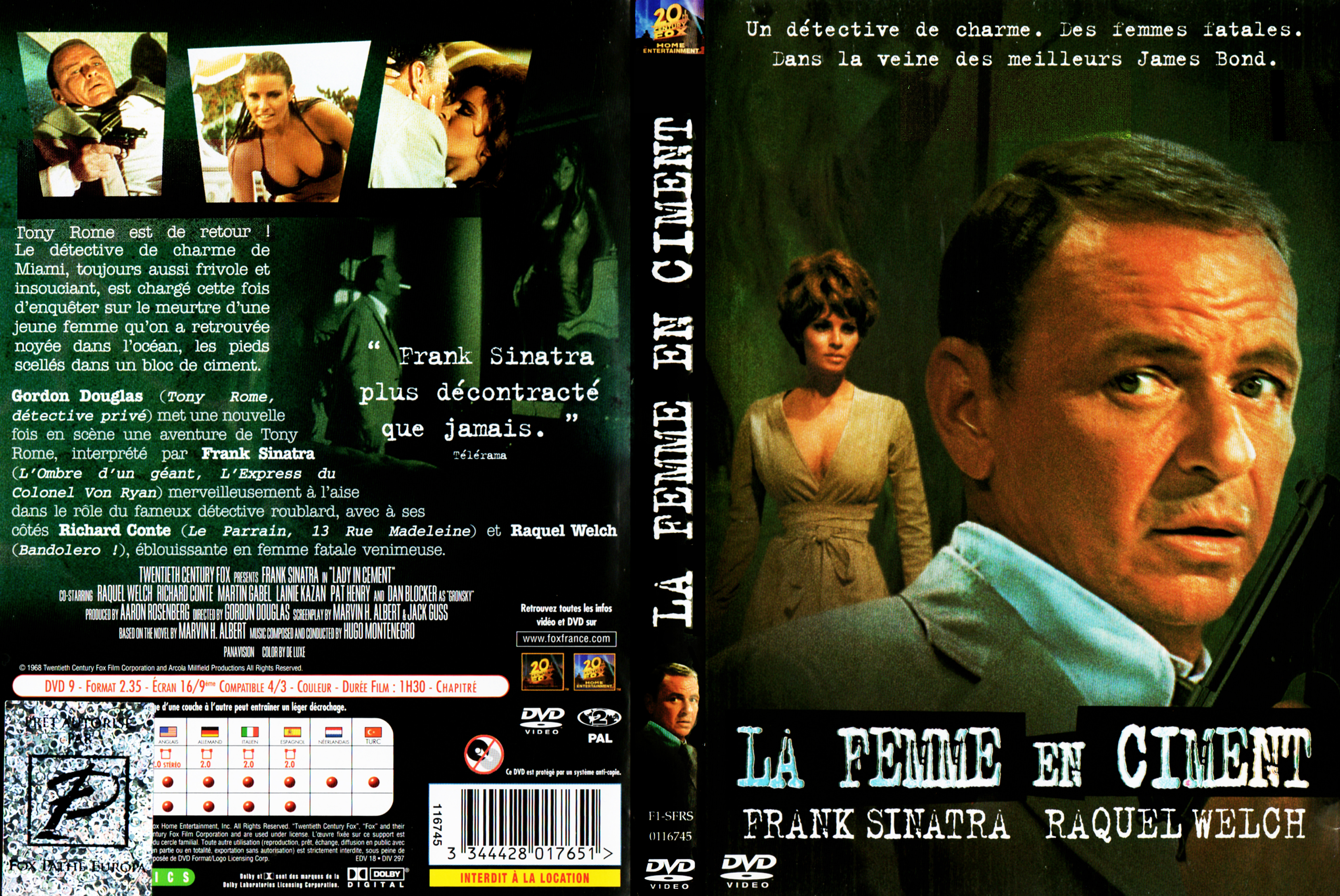 Jaquette DVD La femme en ciment