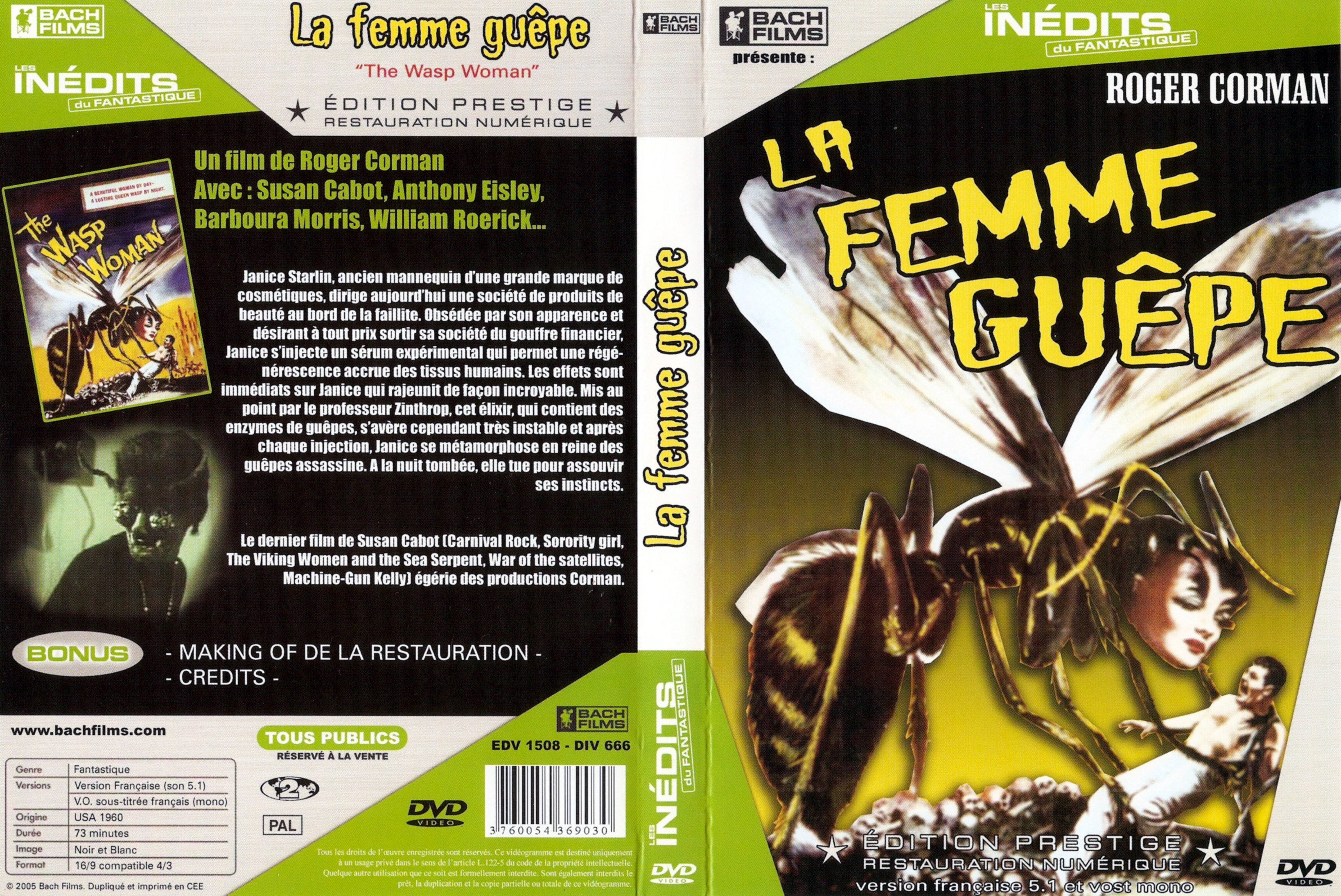 Jaquette DVD La femme gupe