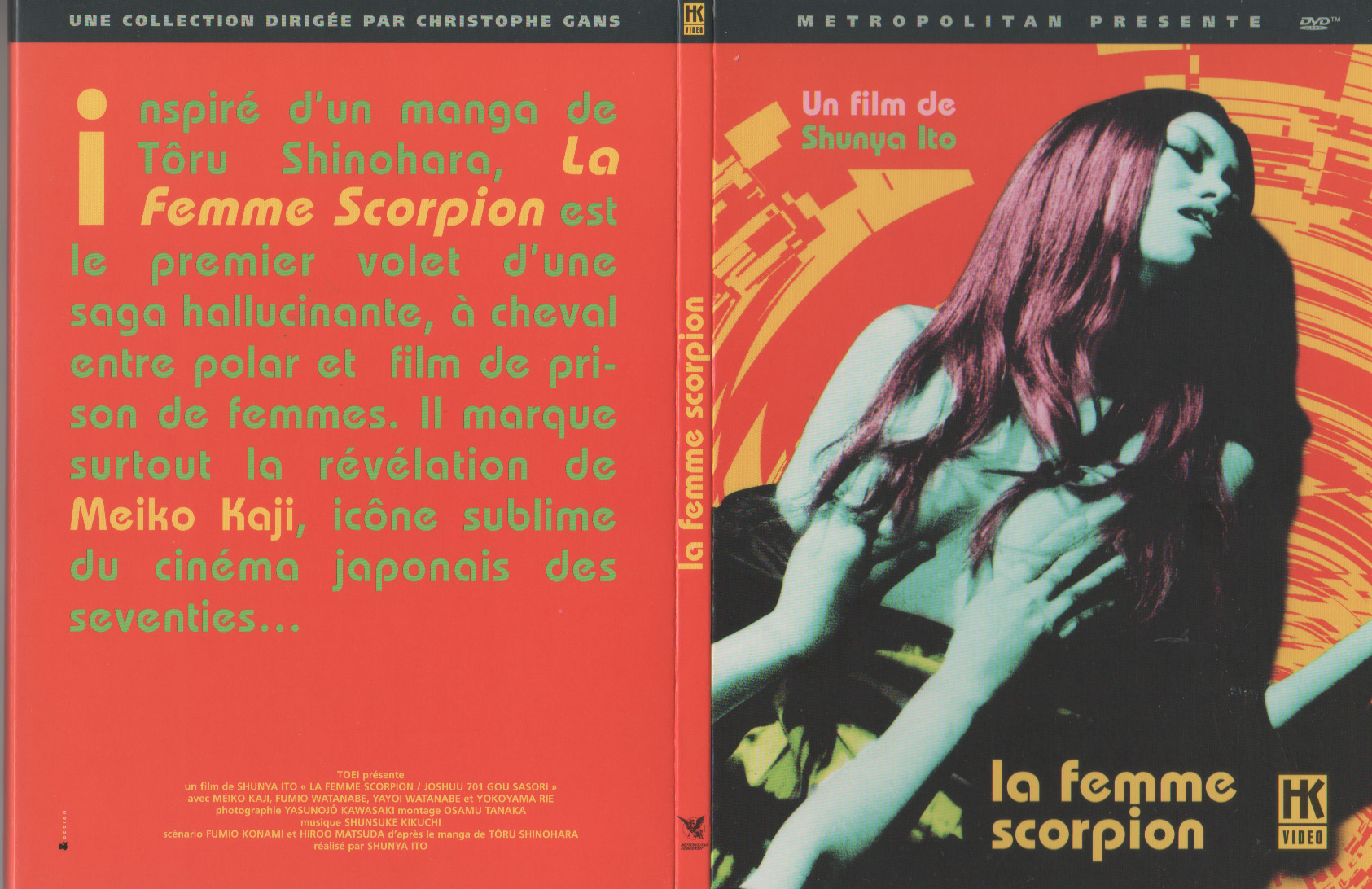 Jaquette DVD La femme scorpion