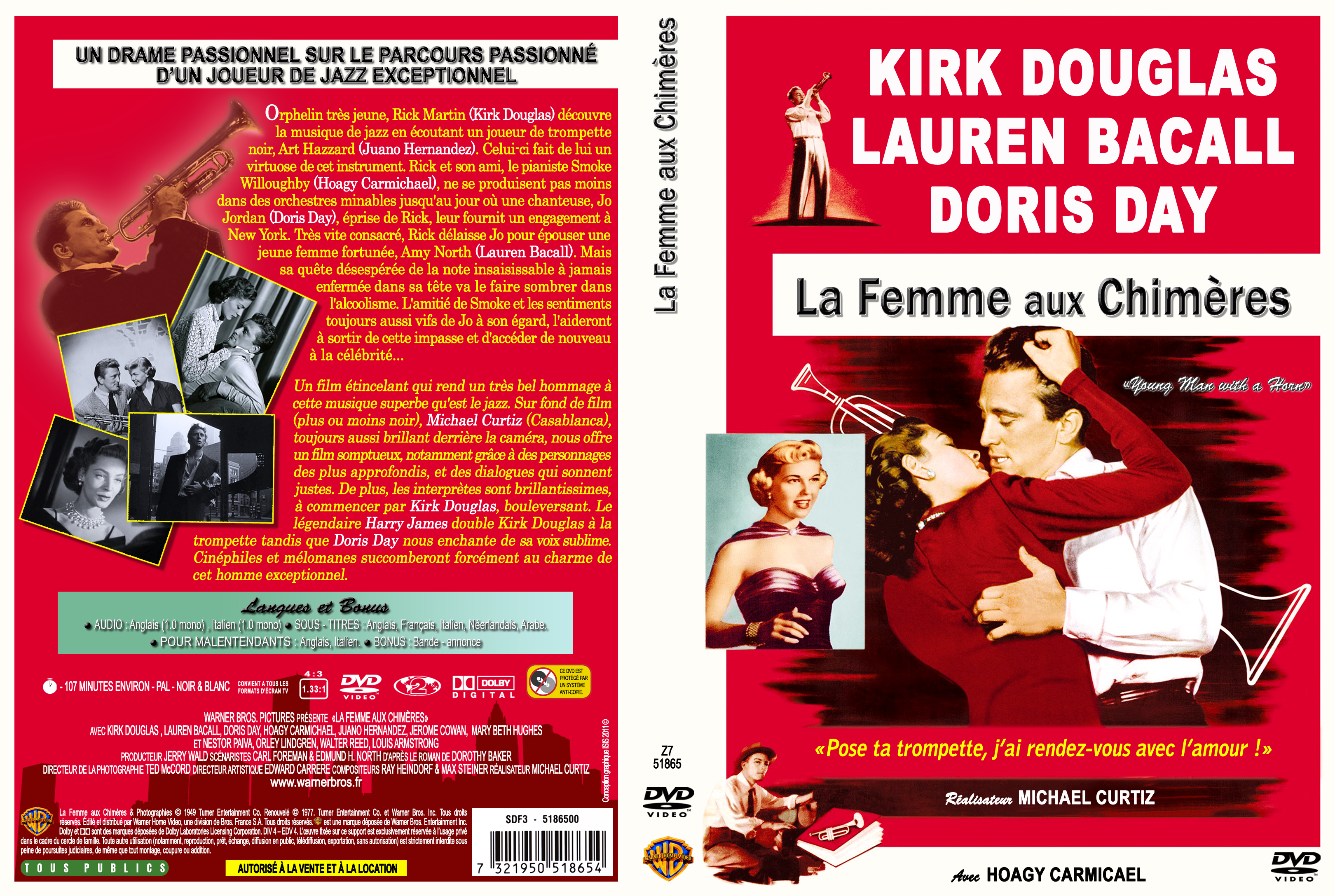 Jaquette DVD La femmes aux chimres custom